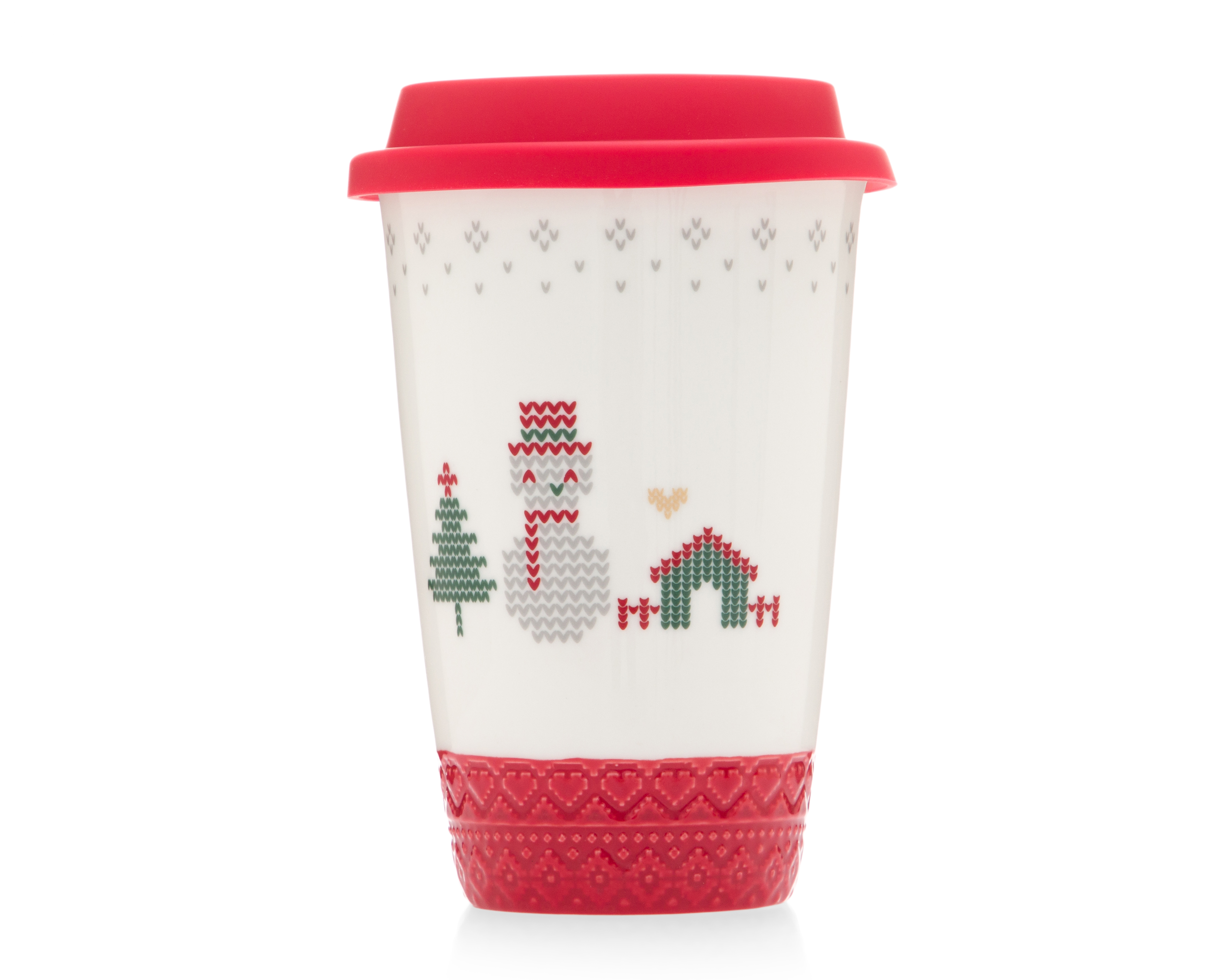 Vaso con Tapa de Cerámica Starhaus 450 ml
