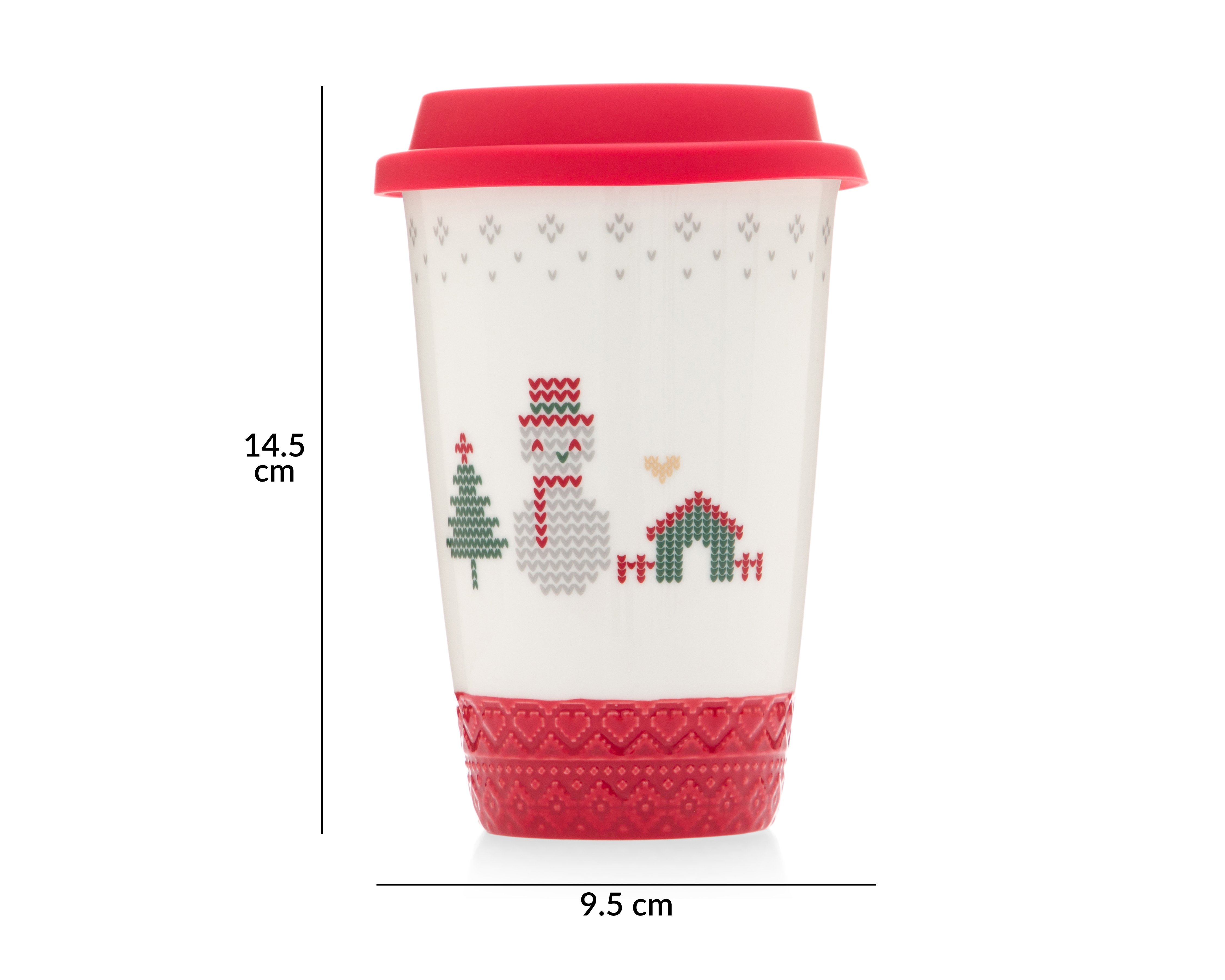 Foto 4 | Foto 4 | Vaso con Tapa de Cerámica Starhaus 450 ml