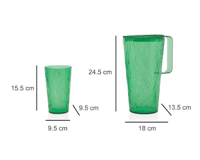 Foto 4 | Foto 4 | Juego de Jarra y Vasos de Plástico Starhaus 5 Piezas