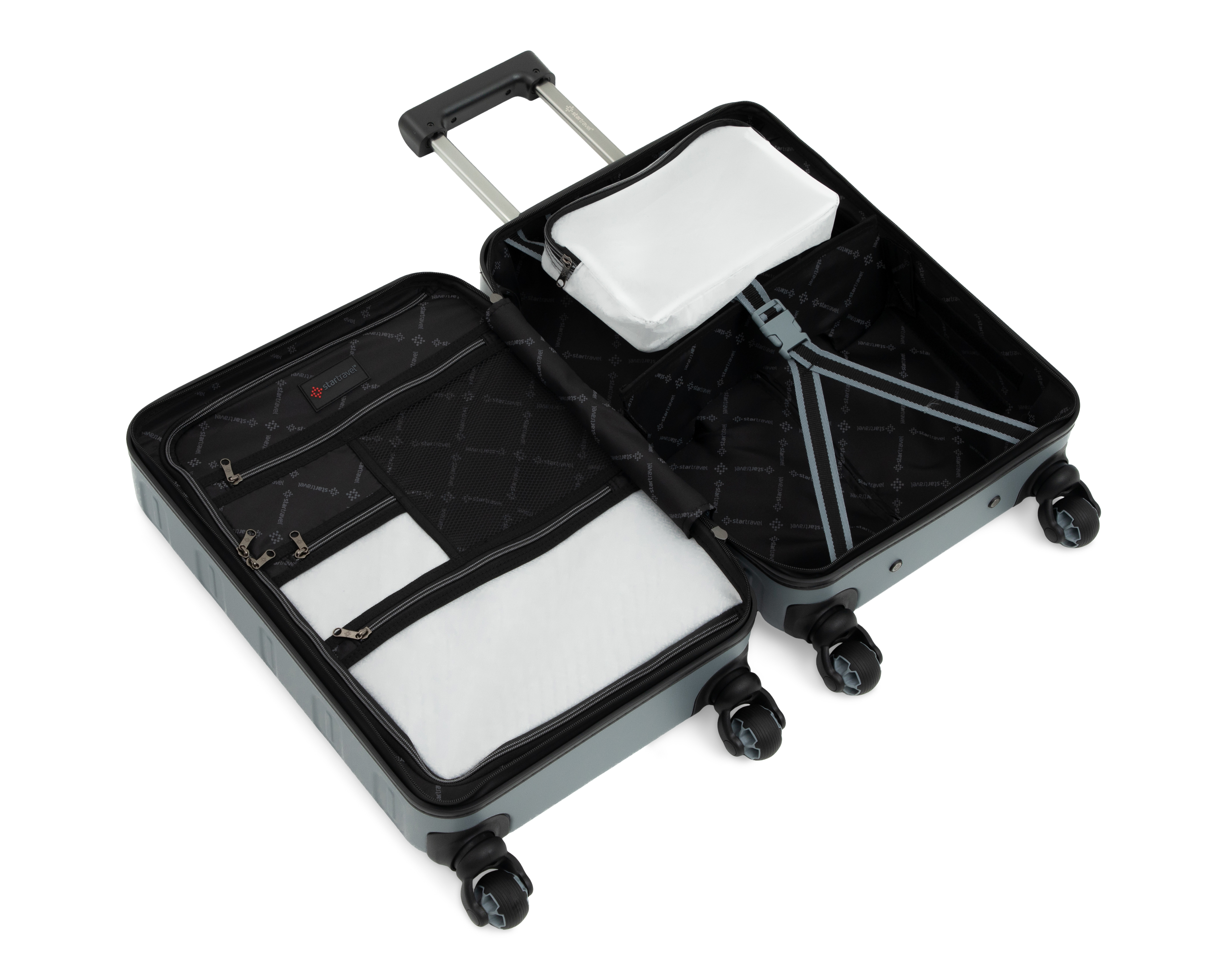 Foto 7 | Foto 7 | Maleta con Ruedas Startravel Idaho 20 Pulgadas Gris