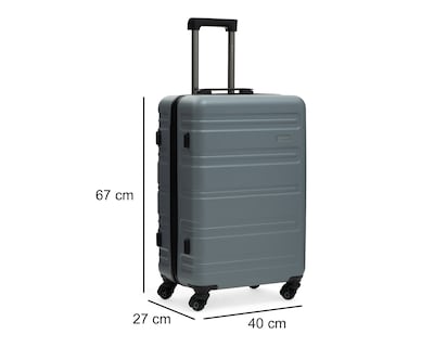 Foto 8 | Foto 8 | Maleta Vertical Startravel Idaho 24 Pulgadas Gris