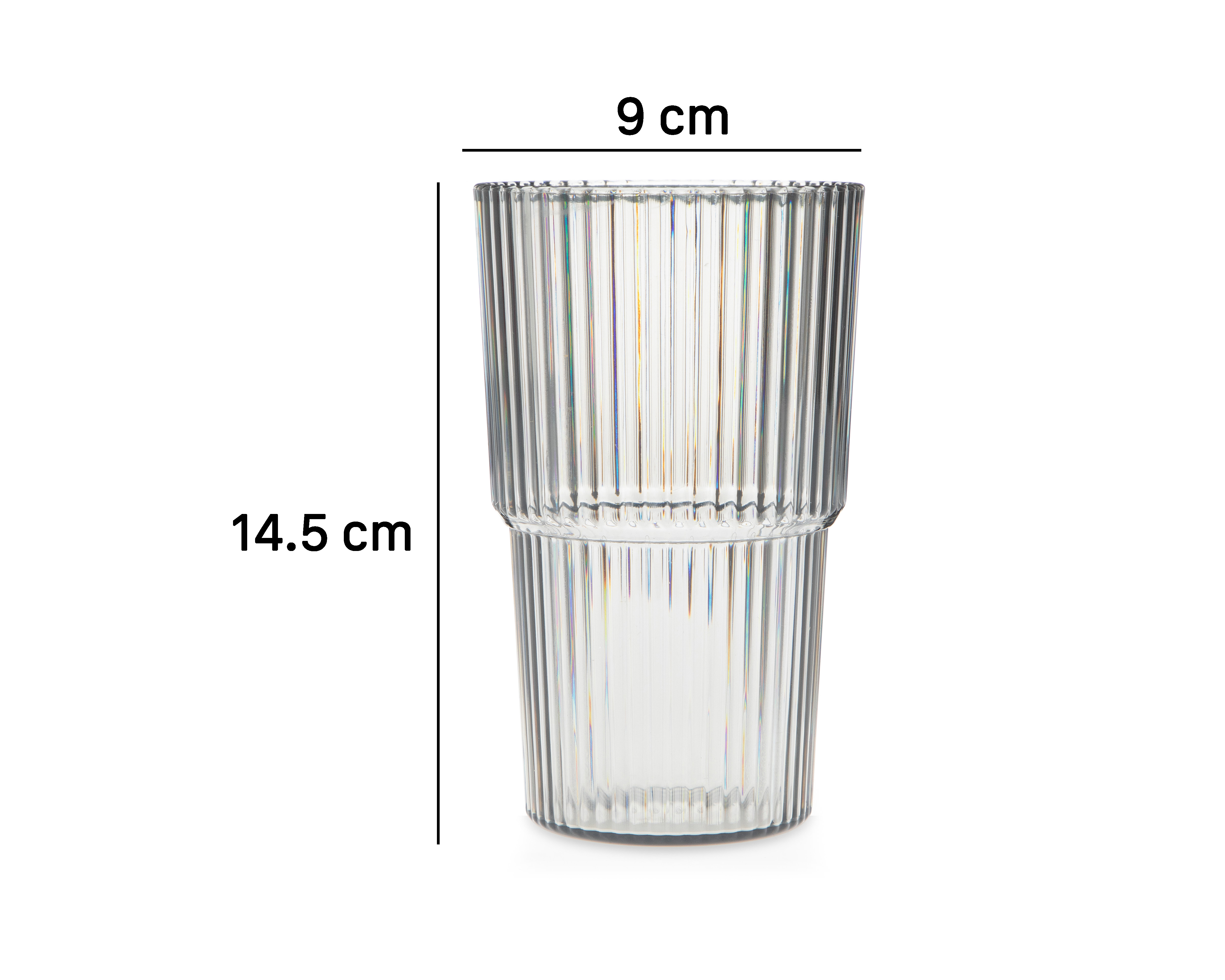 Foto 6 pulgar | Foto 5 | Vasos de Plástico Starhaus 550 ml 4 Piezas