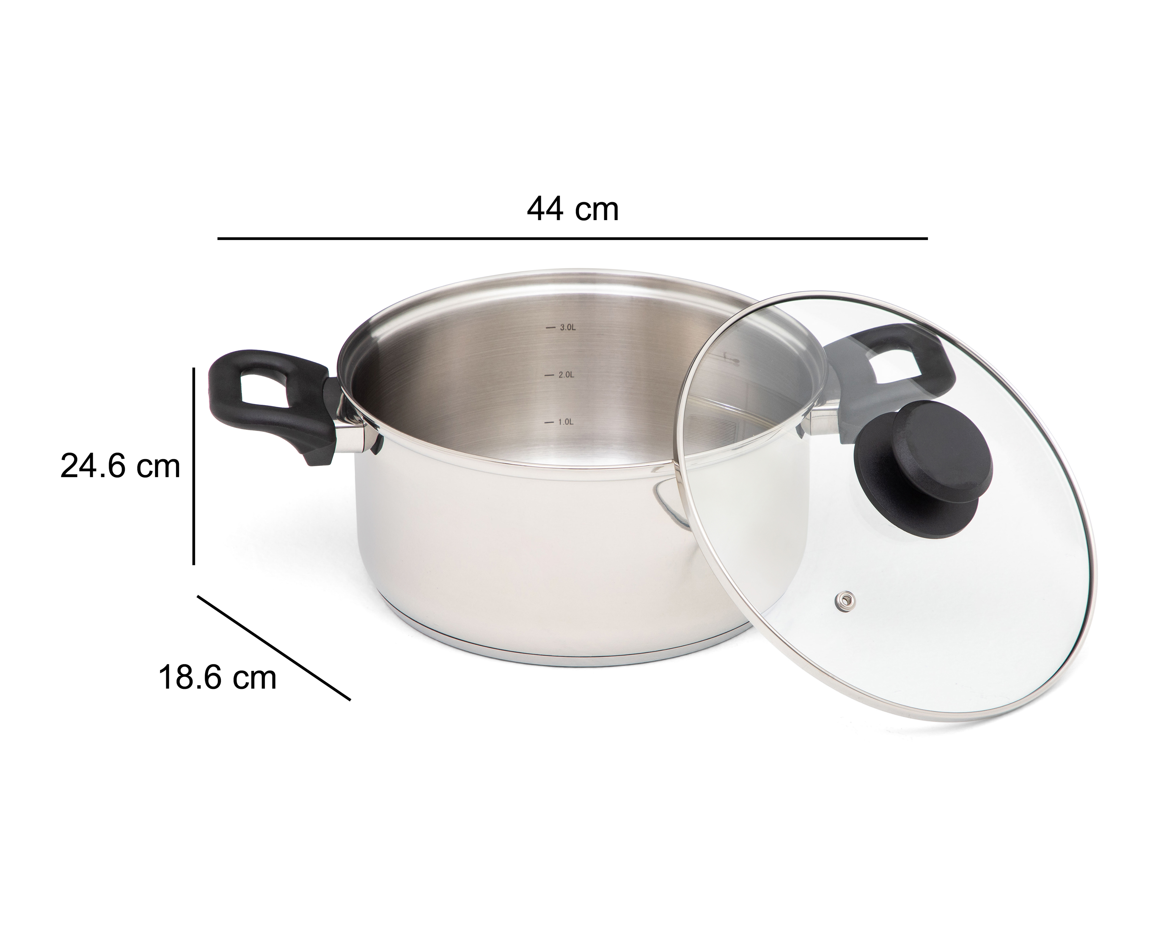 Foto 7 | Foto 7 | Batería de Cocina Tramontina 6 Piezas de Acero Inoxidable