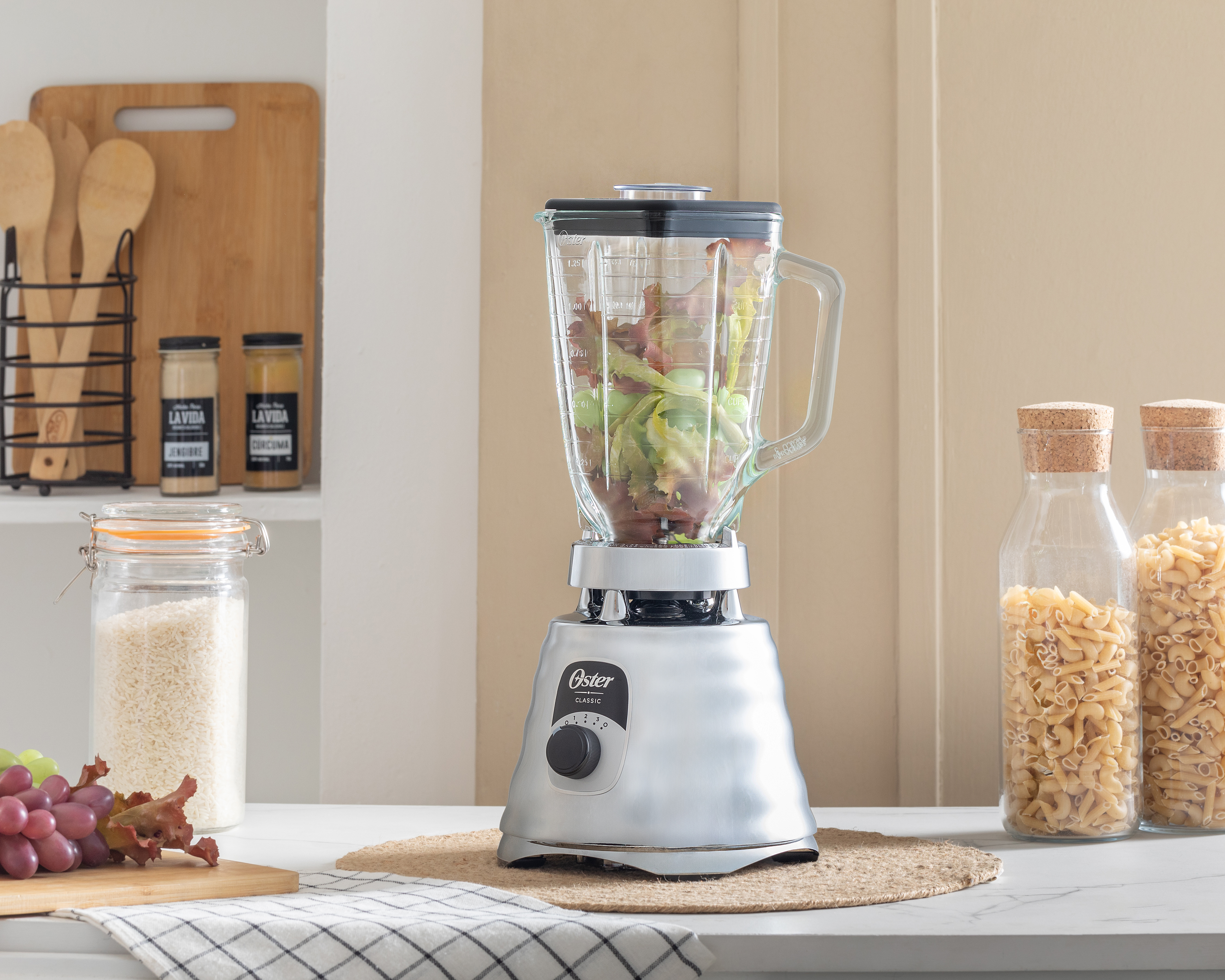 Licuadora Oster 3 Velocidades Vaso de Vidrio Licuadora Oster 3 Velocidades Vaso de Vidrio