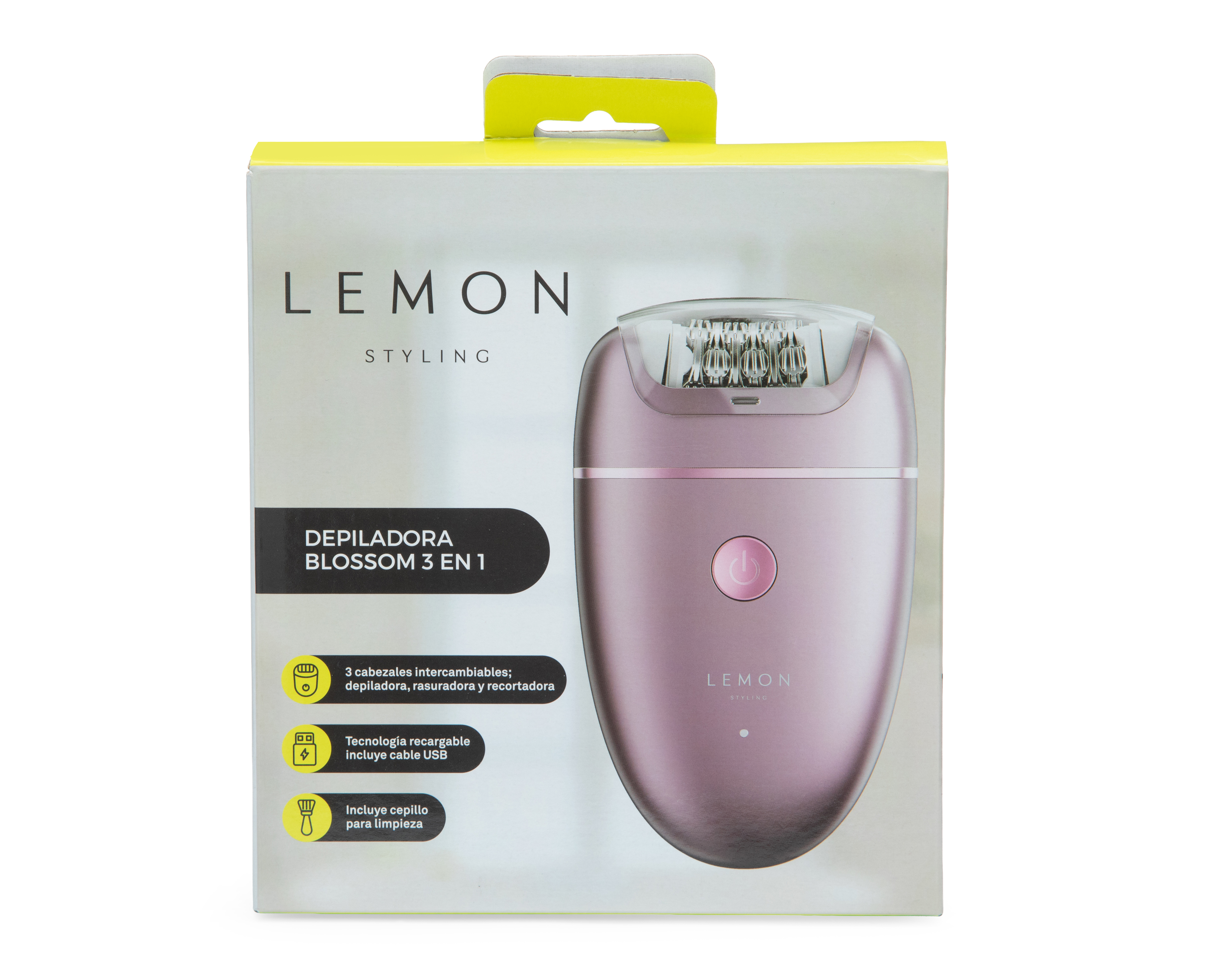 Foto 5 | Foto 5 | Depiladora Lemon Styling Blossom 3 en 1