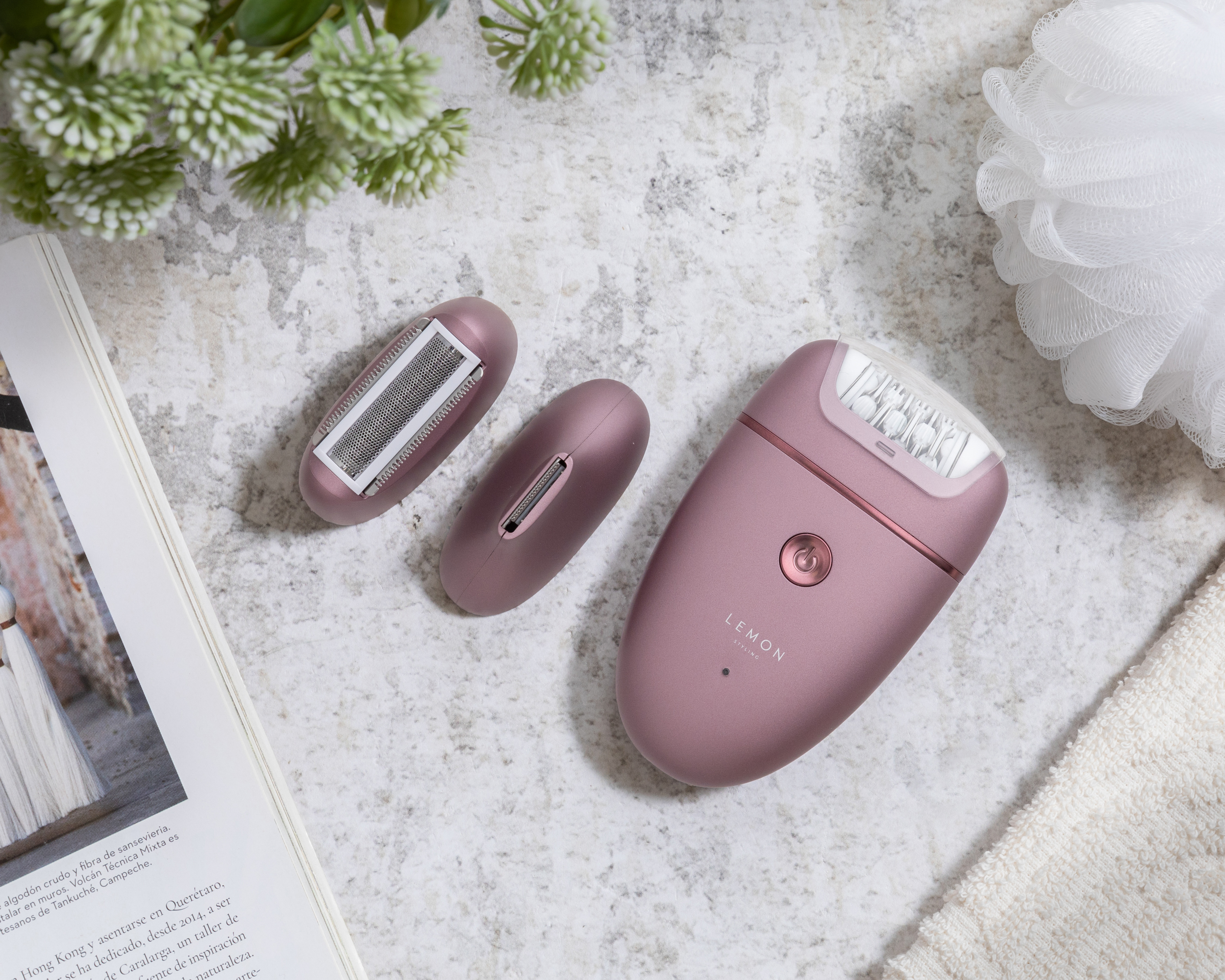 Foto 6 | Foto 6 | Depiladora Lemon Styling Blossom 3 en 1