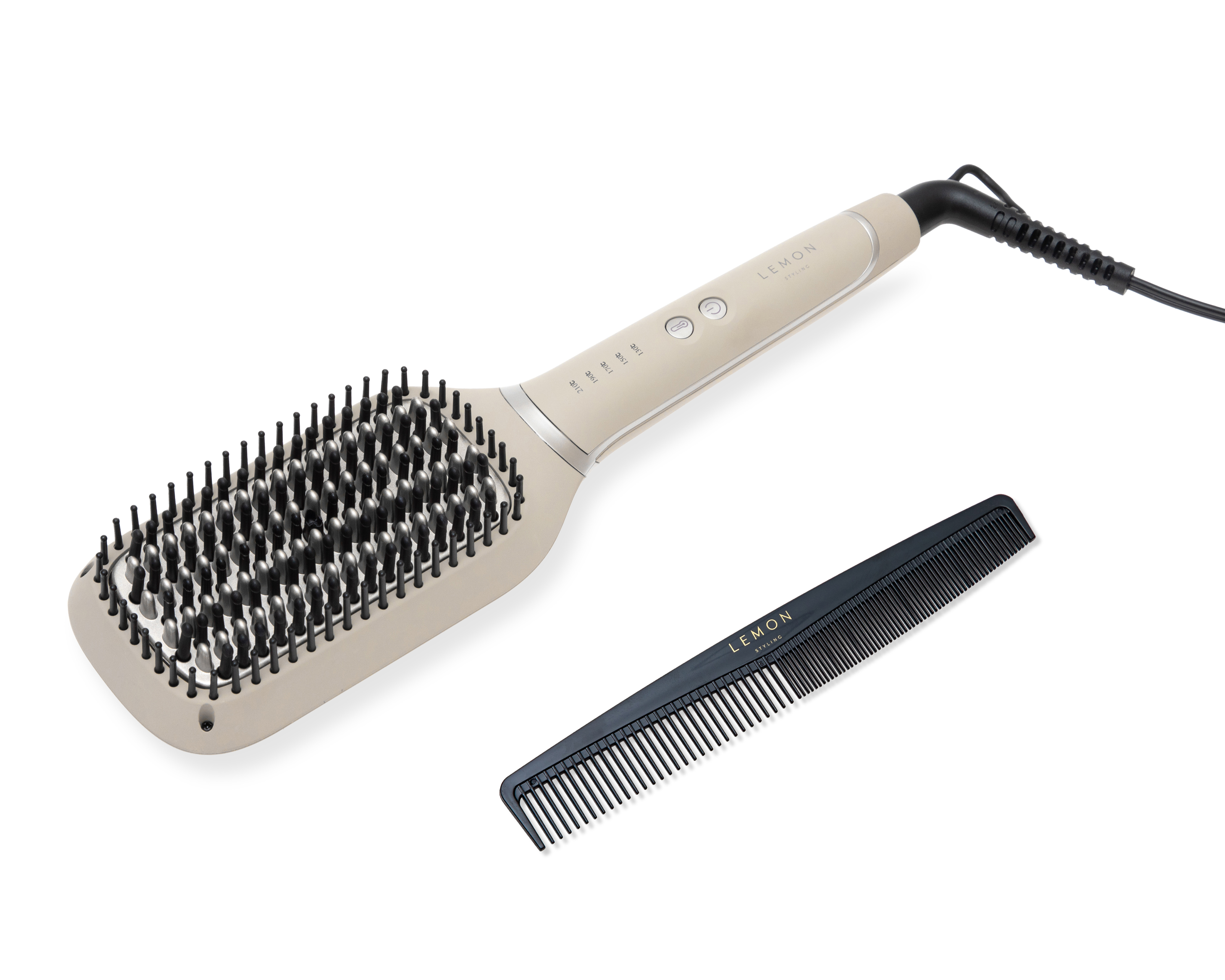 Foto 1 | Foto 1 | Cepillo Alaciador Lemon Styling con Placas de Cerámica