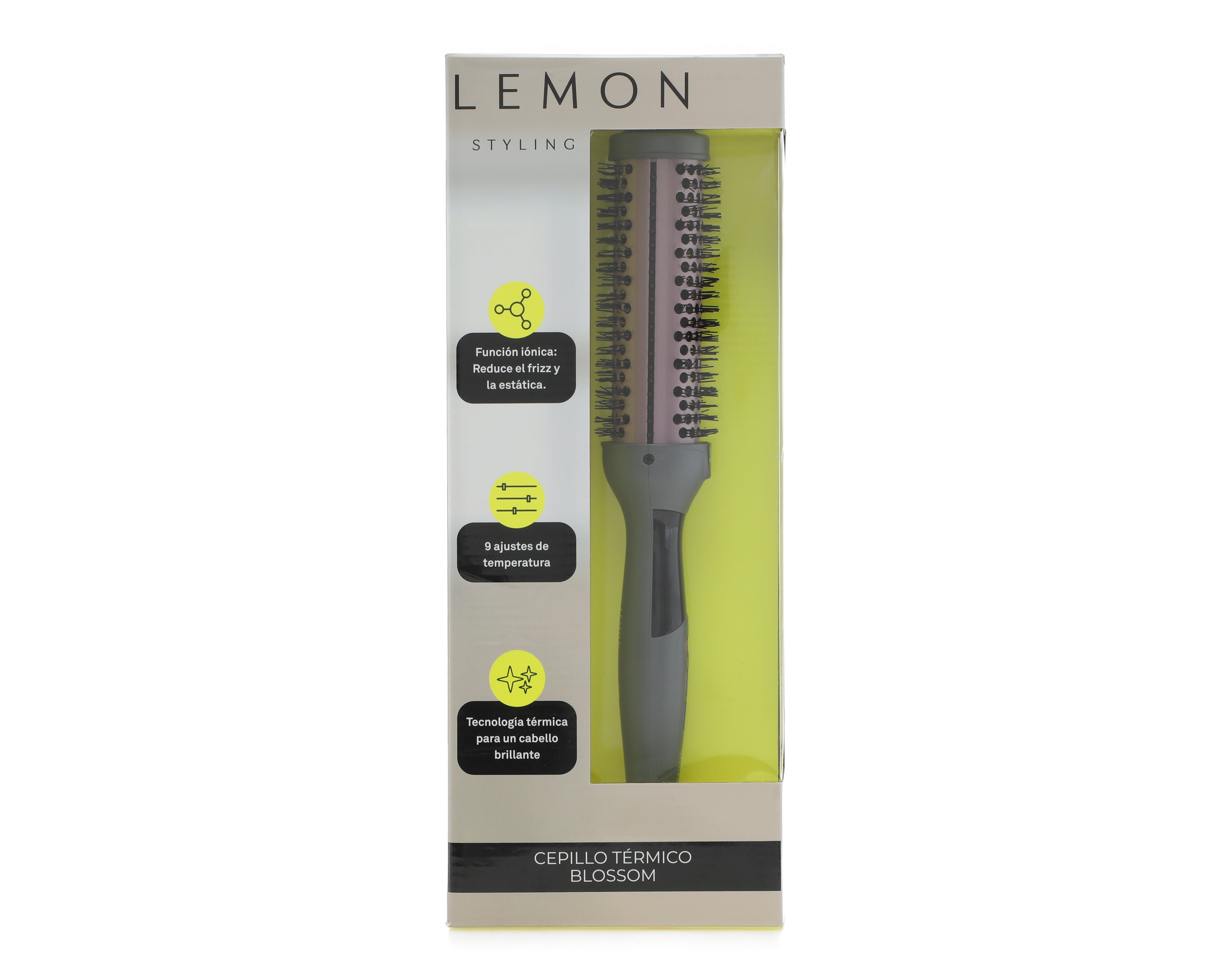 Foto 4 | Foto 4 | Cepillo Térmico Lemon Styling Blossom con Iones