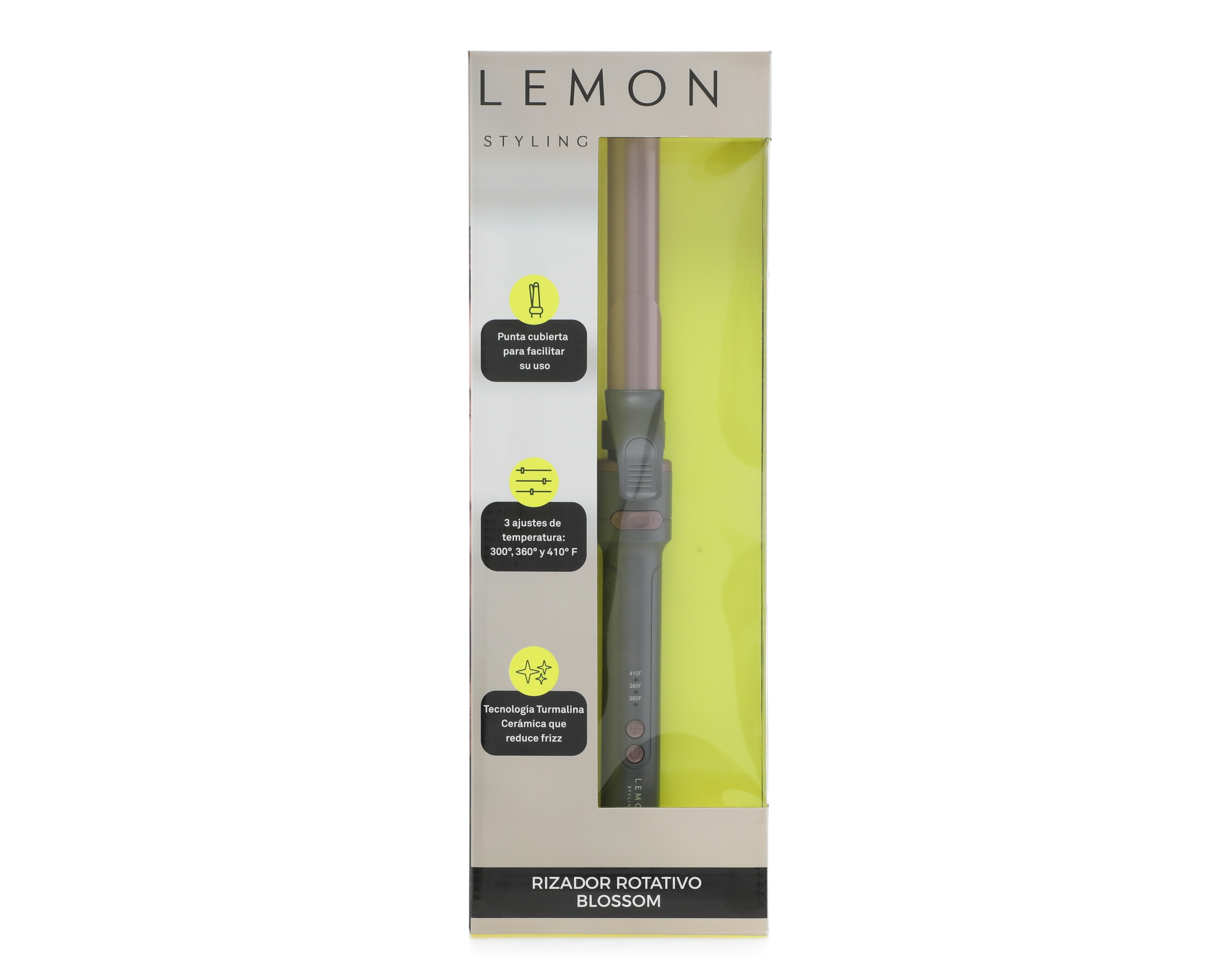 Foto 4 | Foto 4 | Rizador Rotativo Lemon Styling Blossom con Ajuste de Temperatura