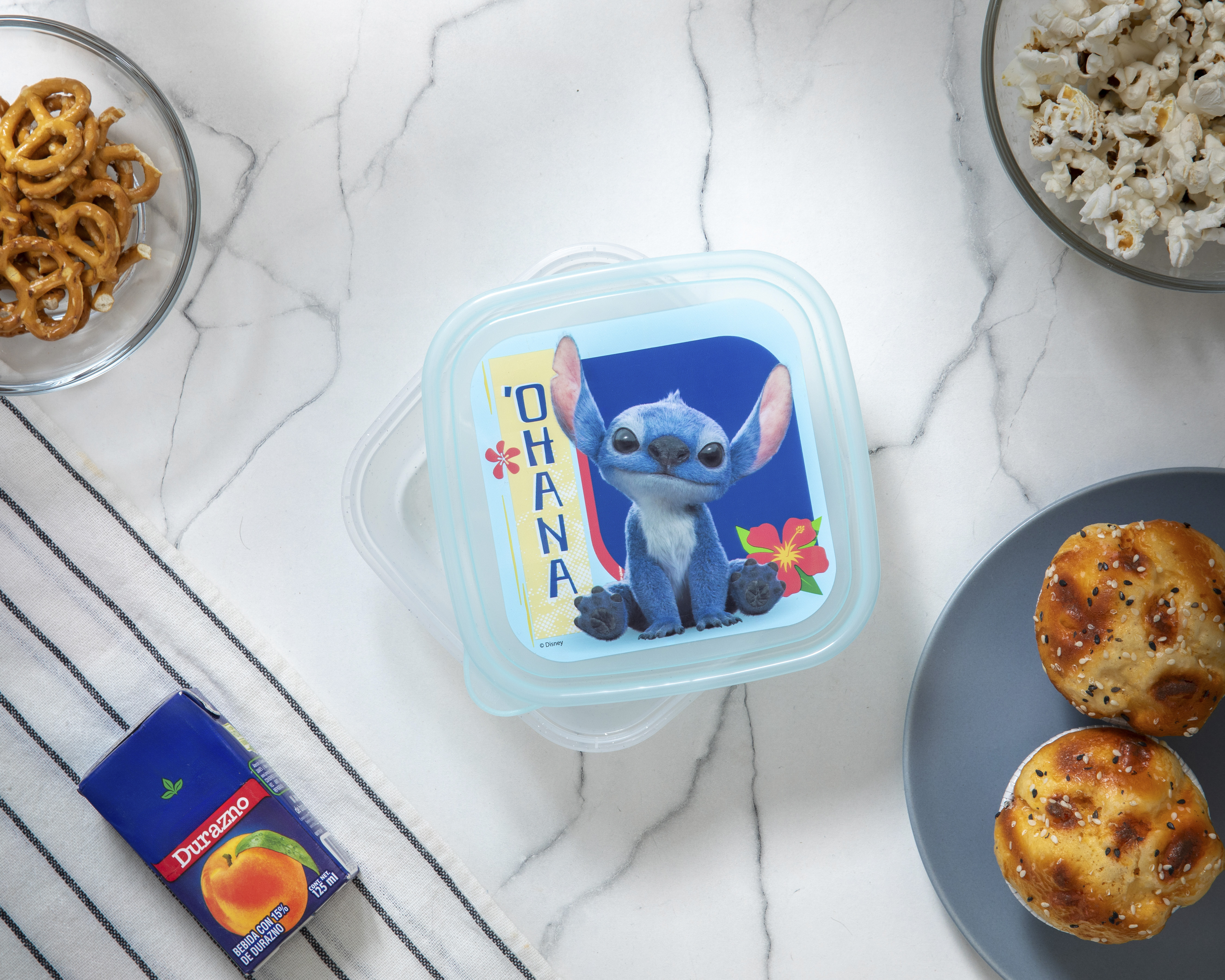 Foto 5 pulgar | Foto 4 | Contenedor de Plástico Fun Kidz Stitch 1 L