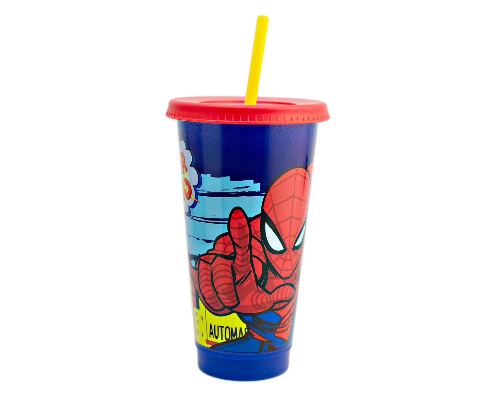 Foto 4 | Foto 4 | Vaso con Popote de Plástico Fun Kids 680 ml