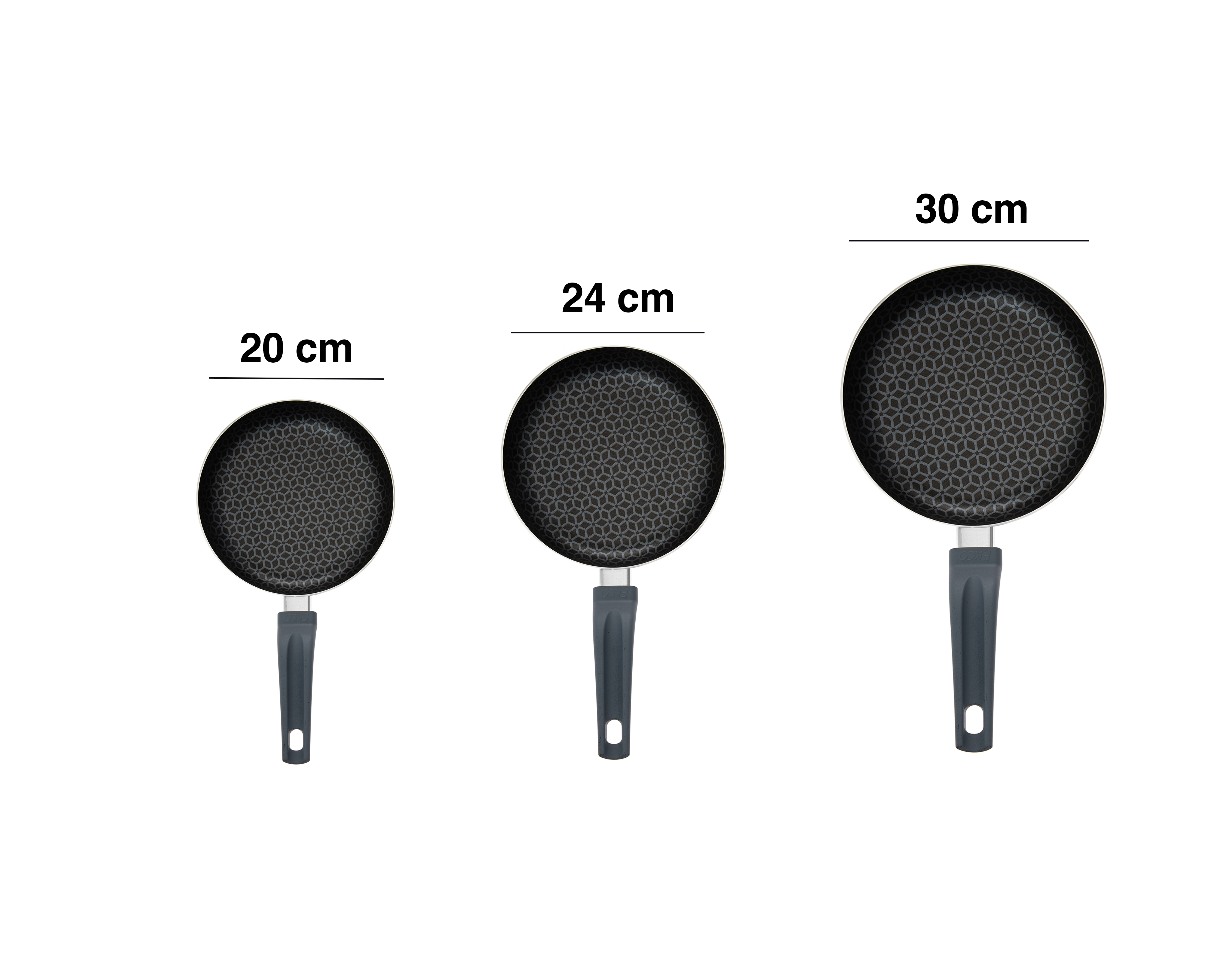 Foto 7 | Foto 7 | Juego de Sartenes Ekco Evolution de Aluminio 3 Piezas