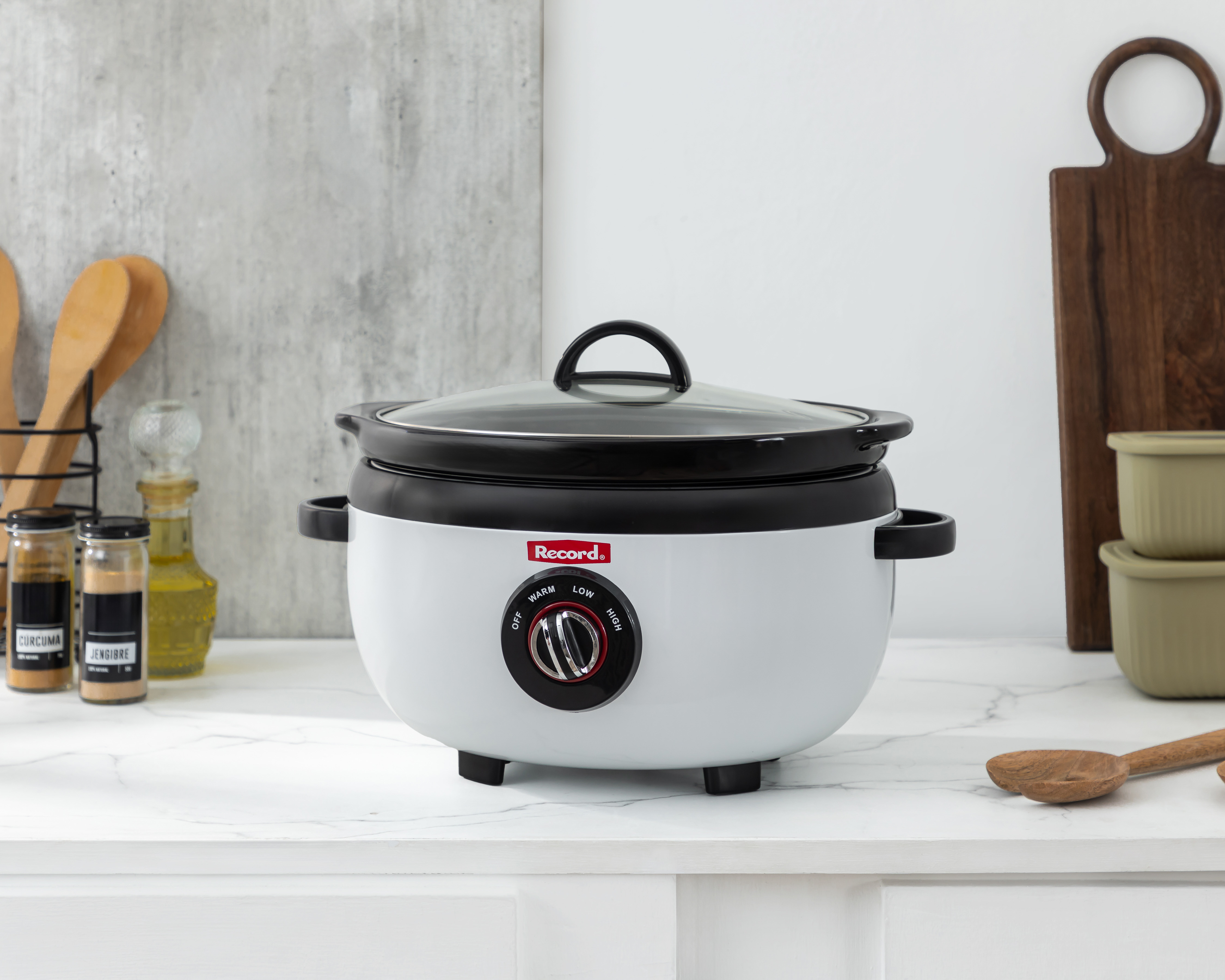 Foto 5 | Foto 5 | Olla de Cocción Lenta Record de 6.5 Litros
