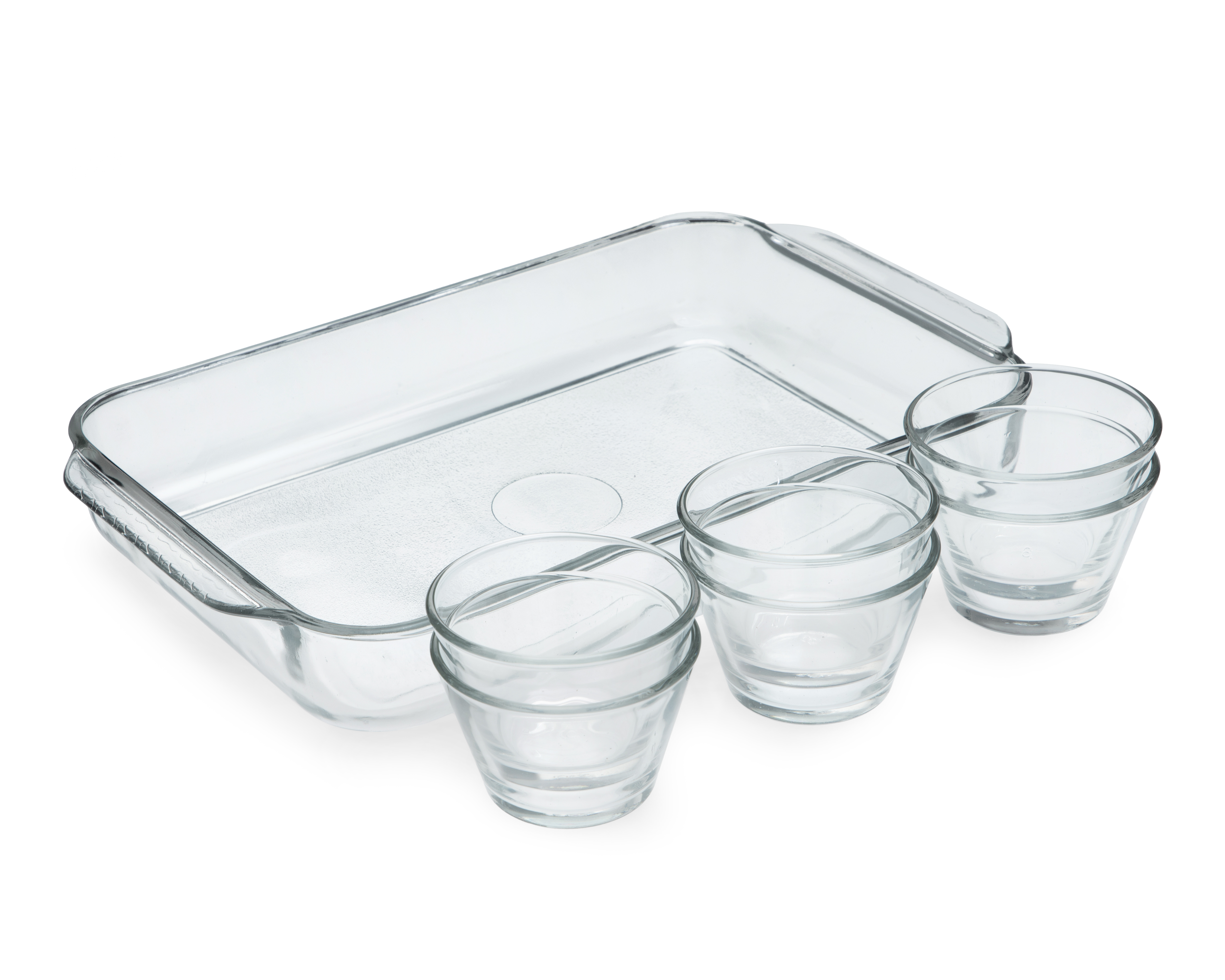 Molde para Hornear de Vidrio 7 Piezas