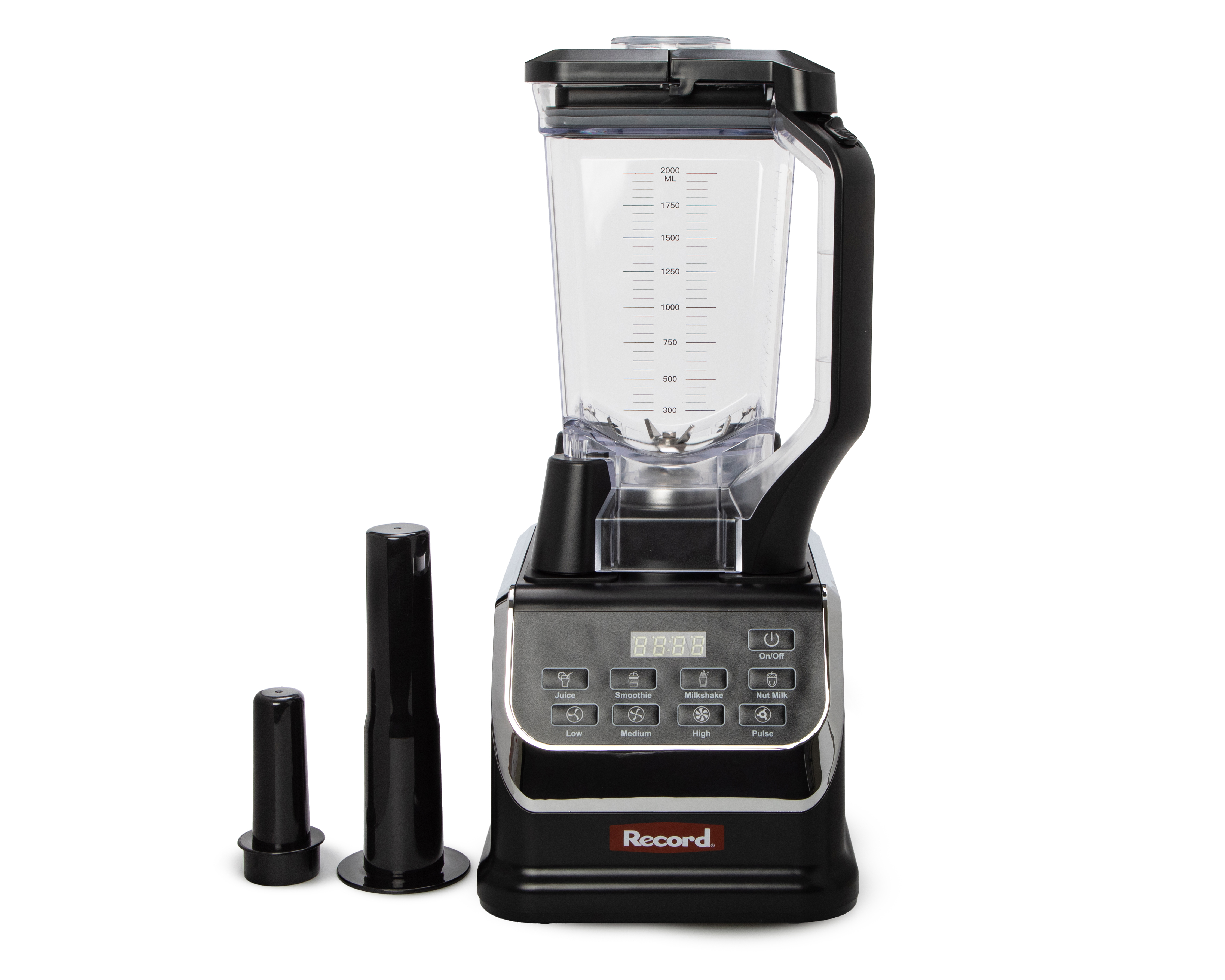 Foto 3 pulgar | Foto 2 | Licuadora Record Función Smoothie 3 Velocidades Vaso de Plástico y Accesorios