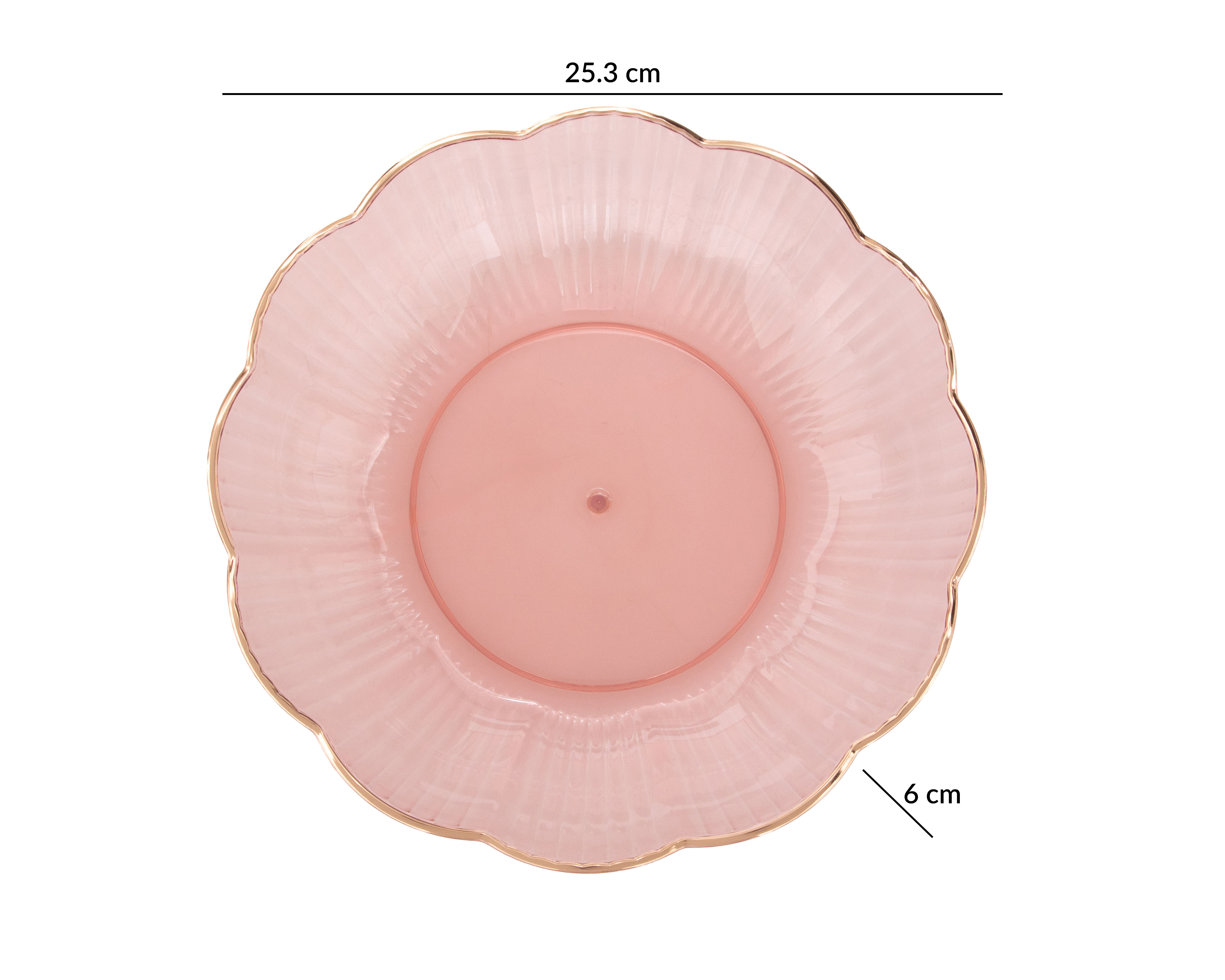 Foto 6 pulgar | Foto 5 | Plato de Plástico Starhaus 4 Piezas