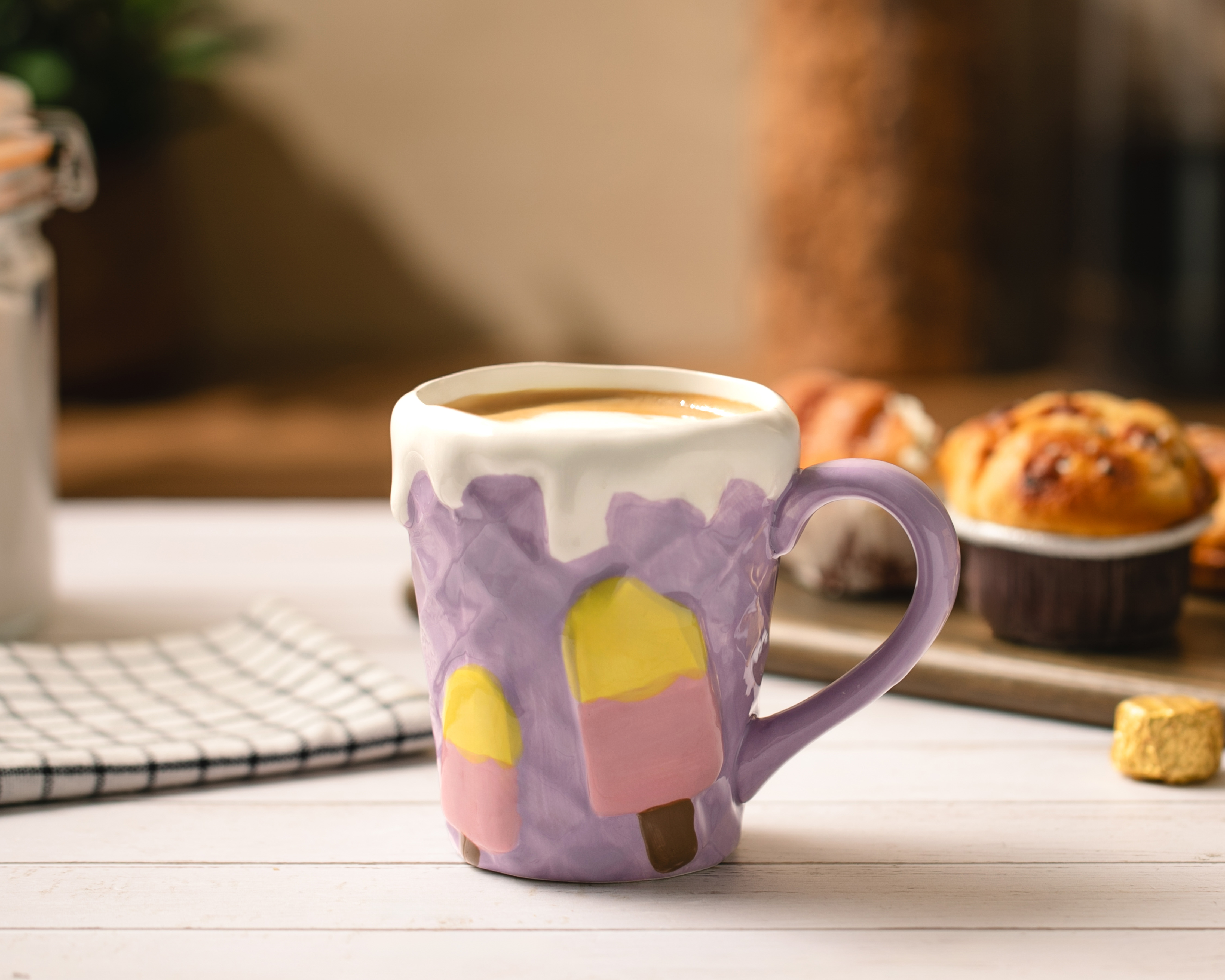 Foto 3 | Foto 3 | Taza de Cerámica Starhaus 400 ml