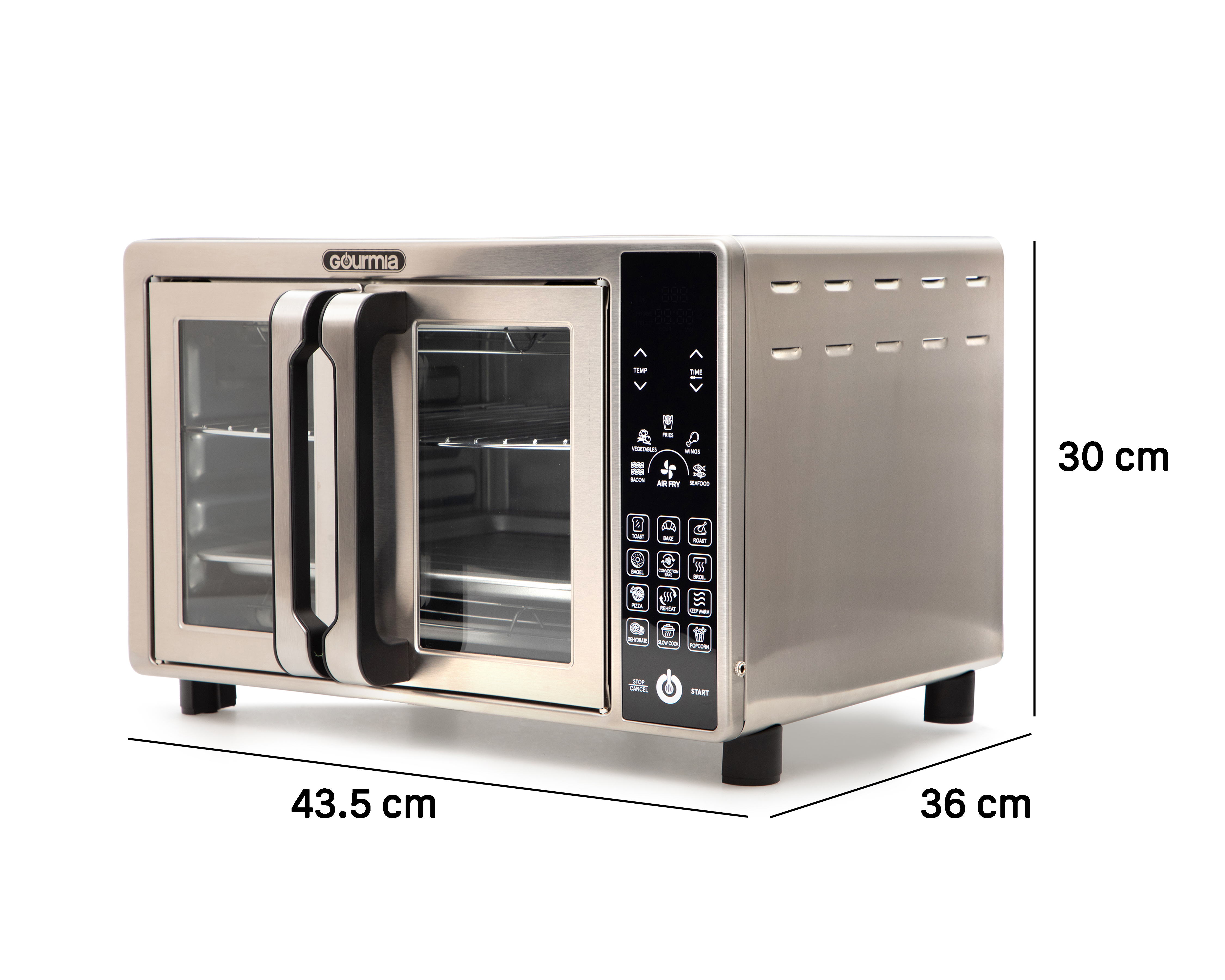 Foto 7 | Foto 7 | Horno Eléctrico con Freidora Gourmia GTF2468 24 Litros