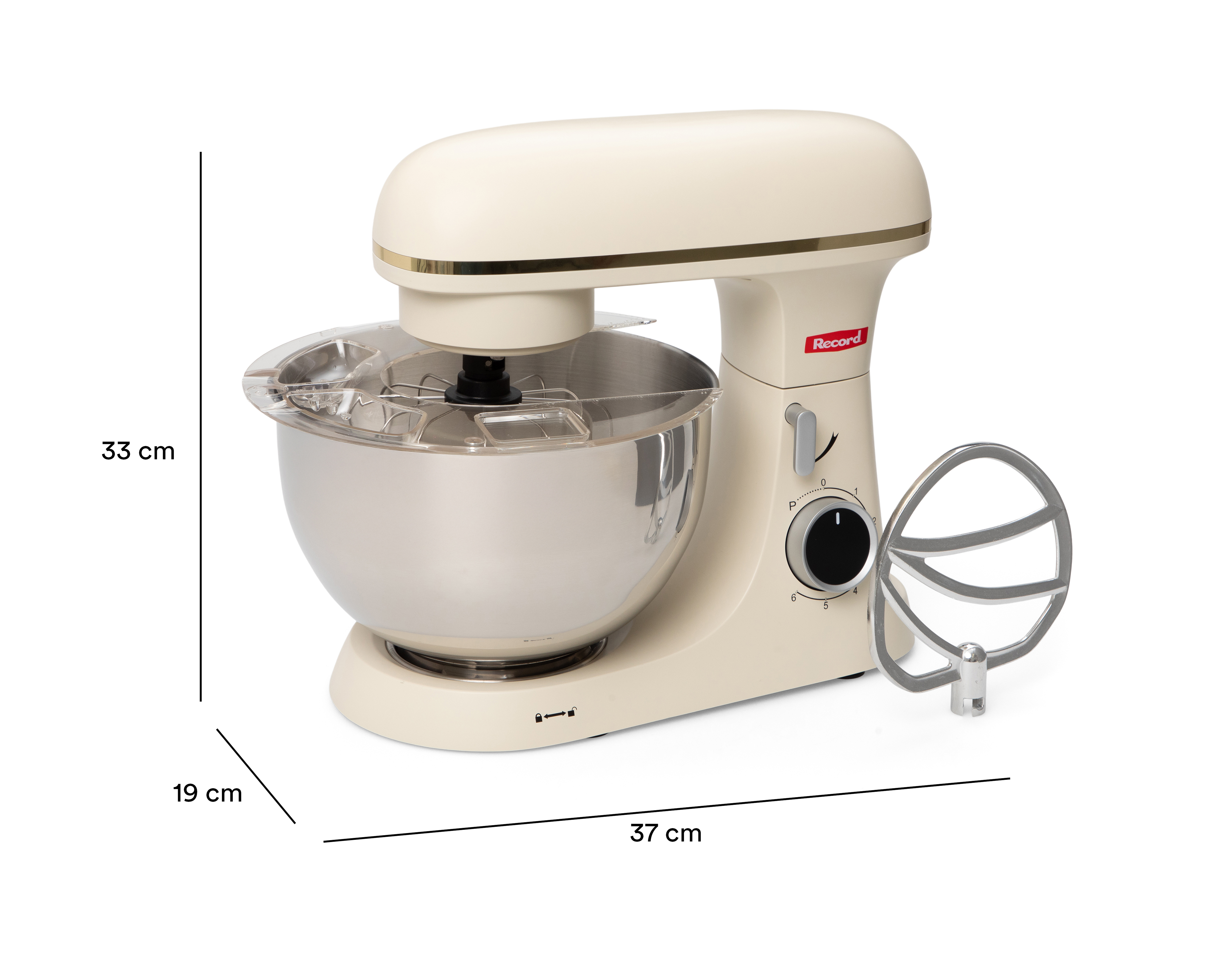 Foto 8 pulgar | Foto 7 | Batidora de Pedestal Record SM-1559-12 10 Velocidades 3 Accesorios