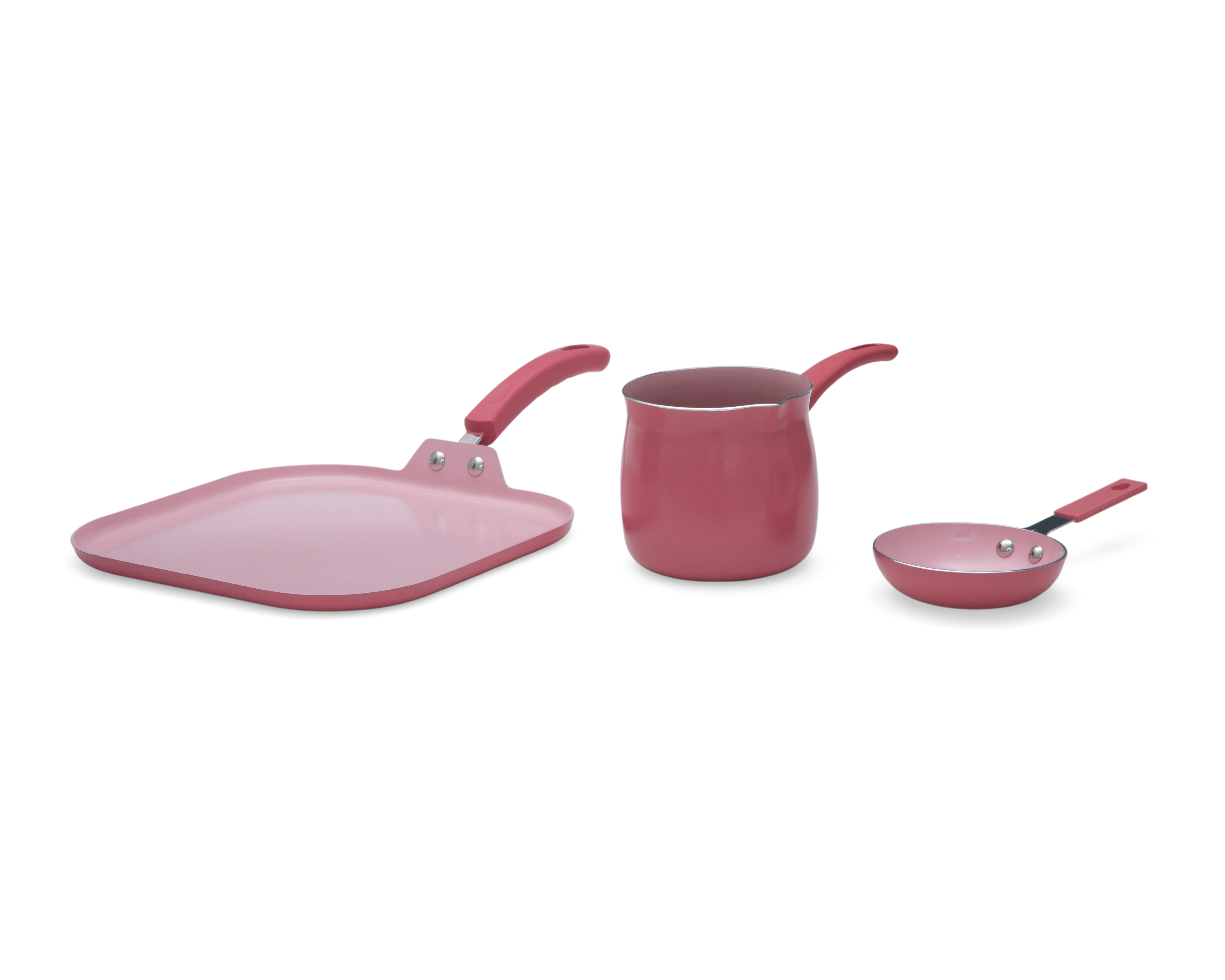 Juego de Sartén con Comal y Pocillo Record 3 Piezas