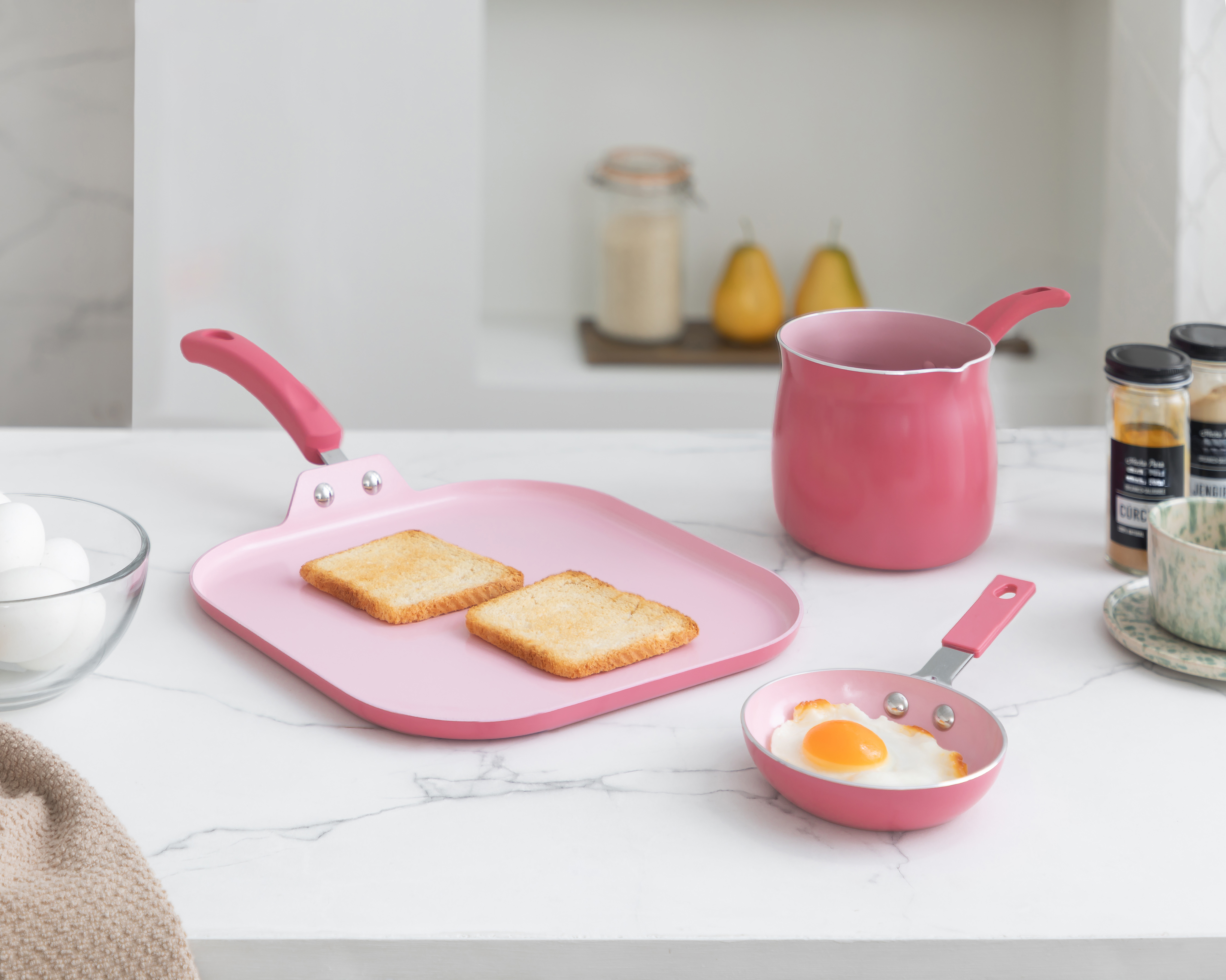 Foto 7 | Foto 7 | Juego de Sartén con Comal y Pocillo Record 3 Piezas