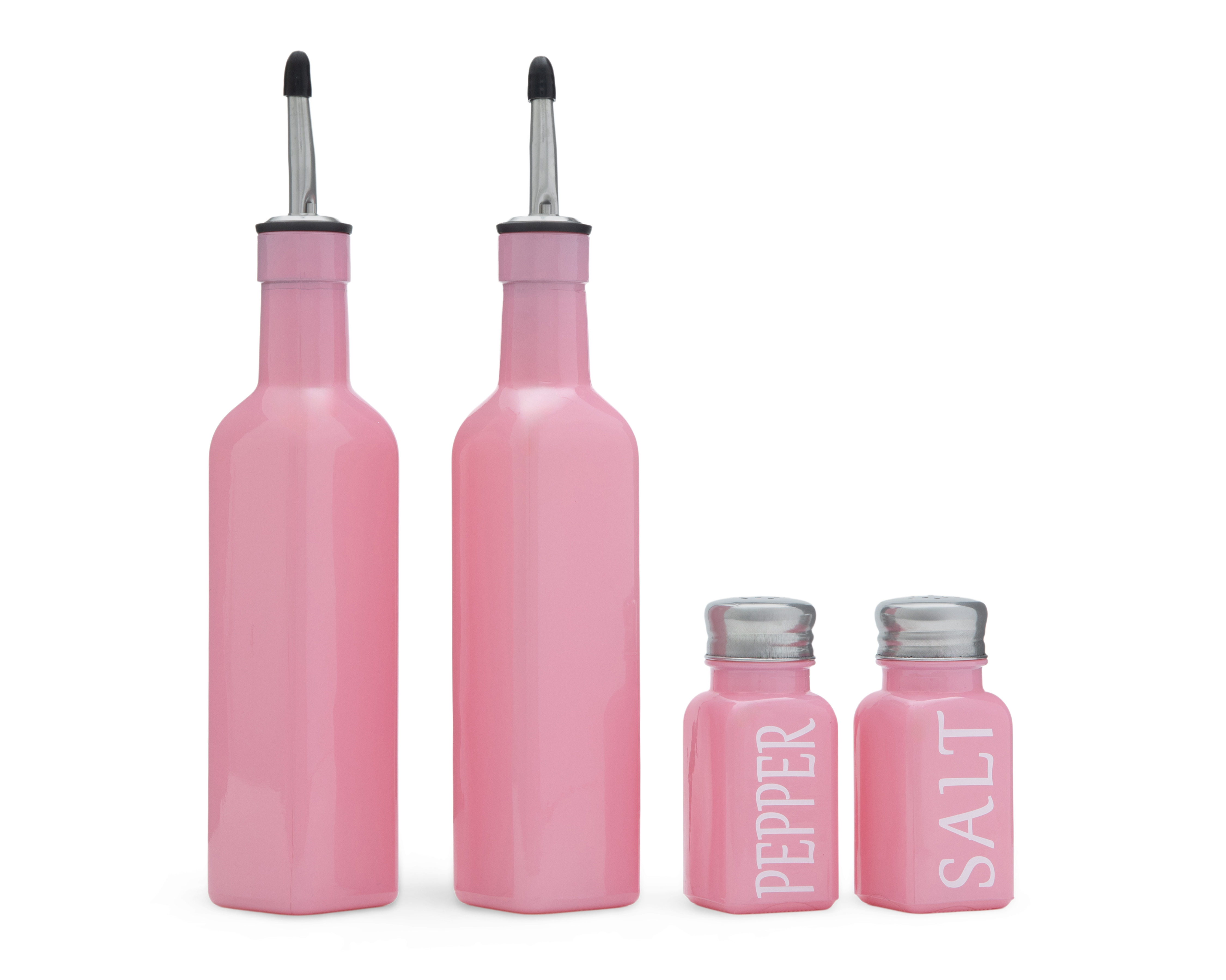 Foto 2 pulgar | Foto 1 | Juego de Aceiteras y Especieros de Vidrio Starhaus 4 Piezas