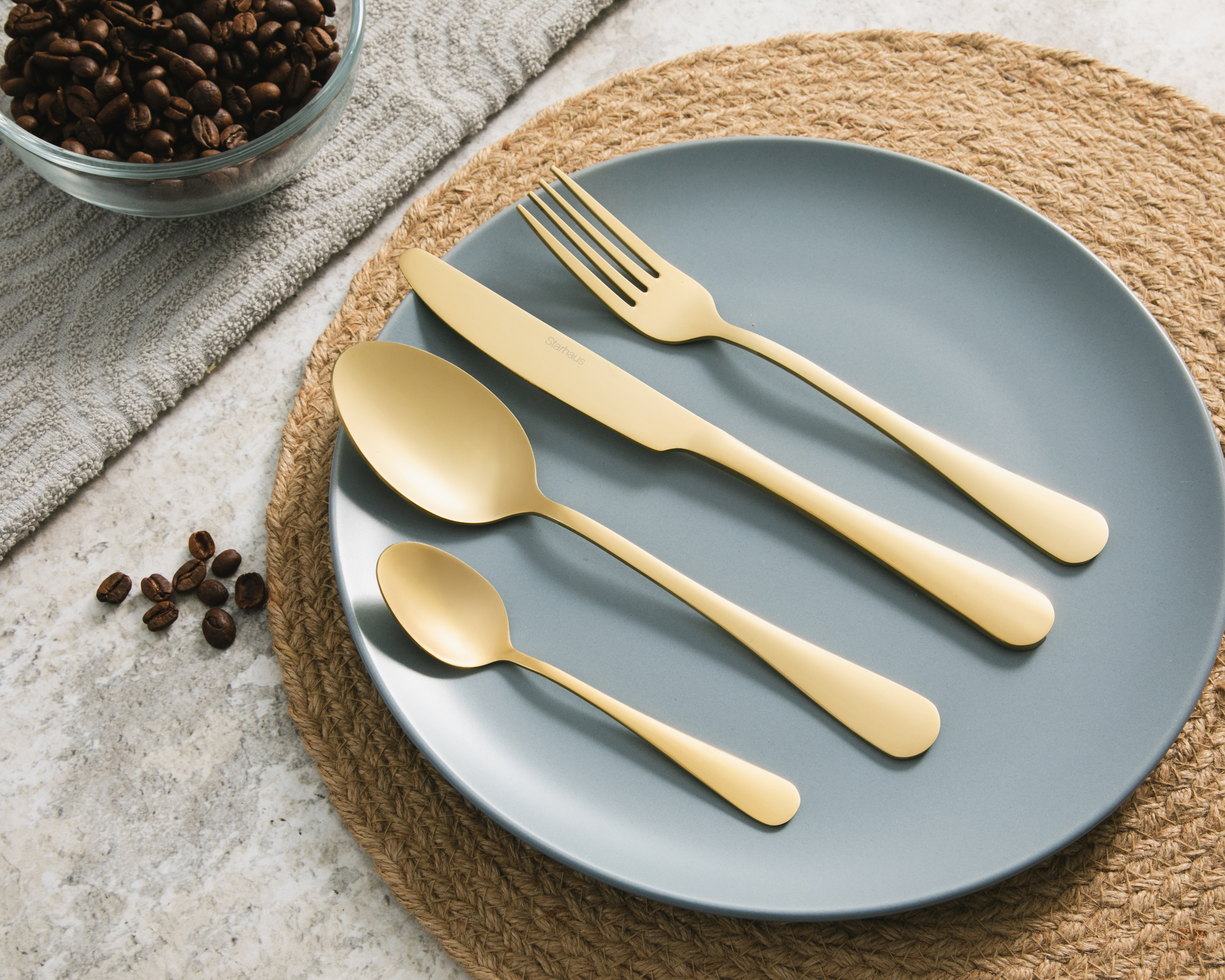 Foto 6 pulgar | Foto 5 | Juego de Cubiertos Starhaus de Acero Inoxidable 16 Piezas