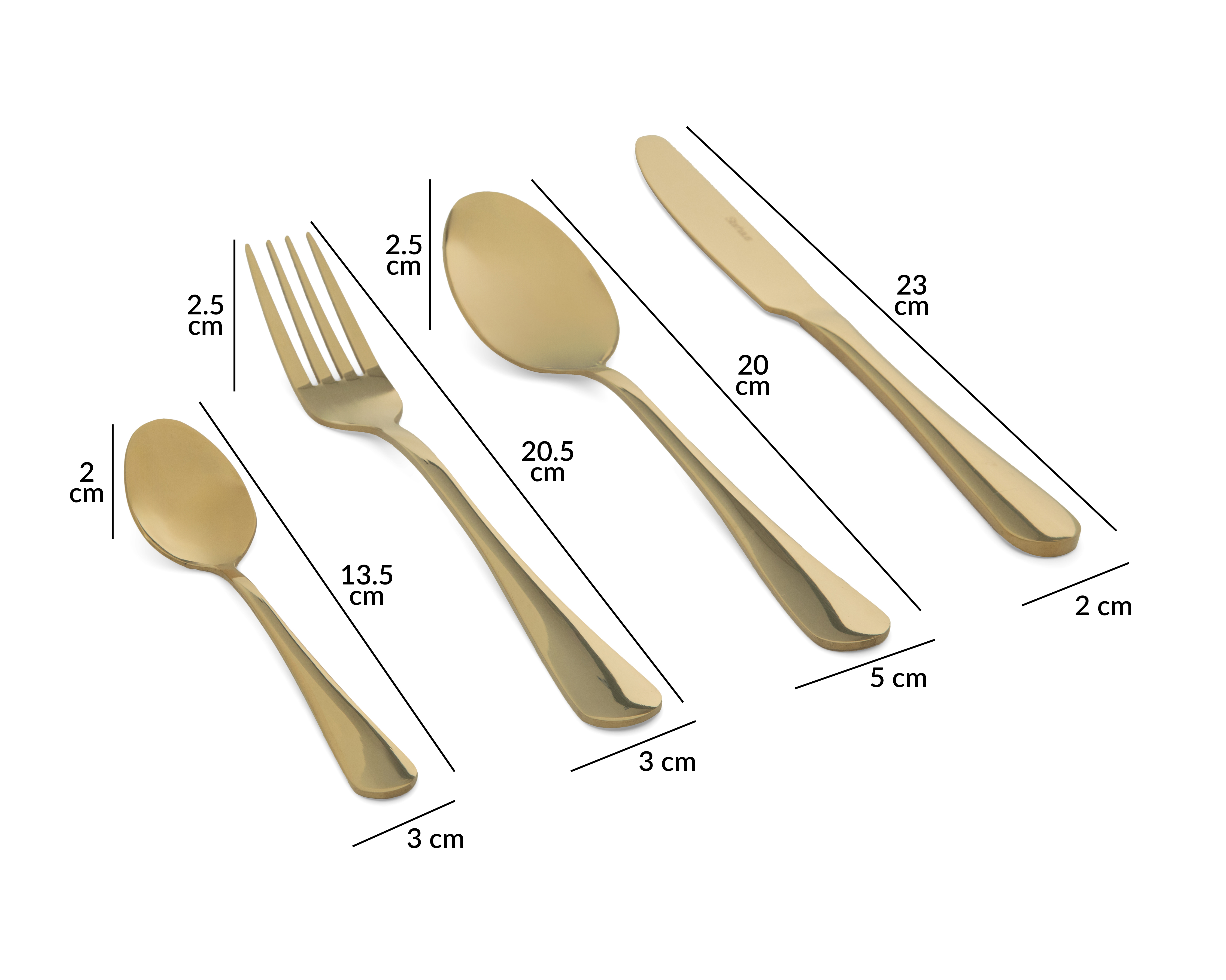 Foto 6 | Foto 6 | Juego de Cubiertos Starhaus de Acero Inoxidable 16 Piezas