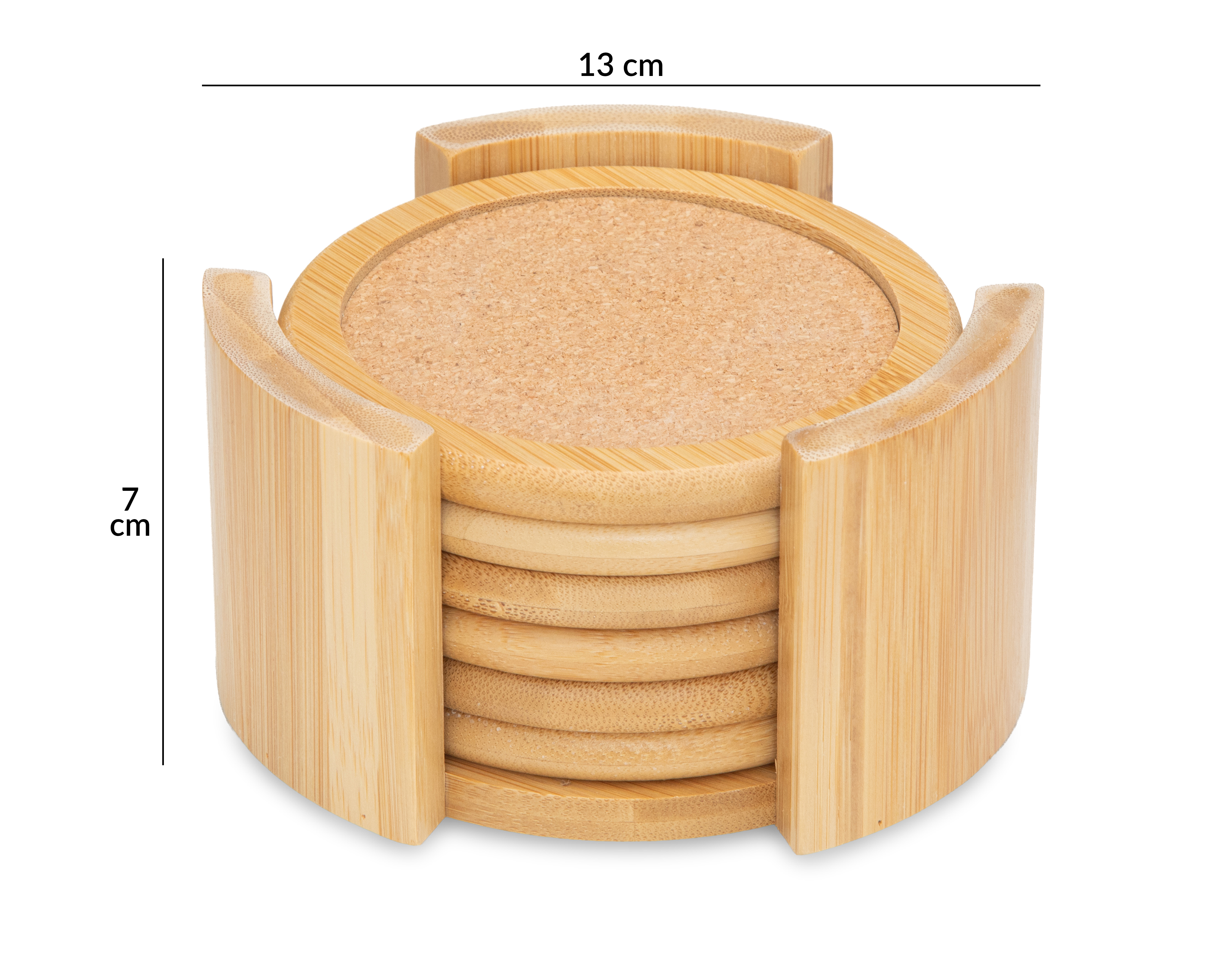 Foto 5 | Foto 5 | Portavasos con Base de Madera Starhaus BK13016