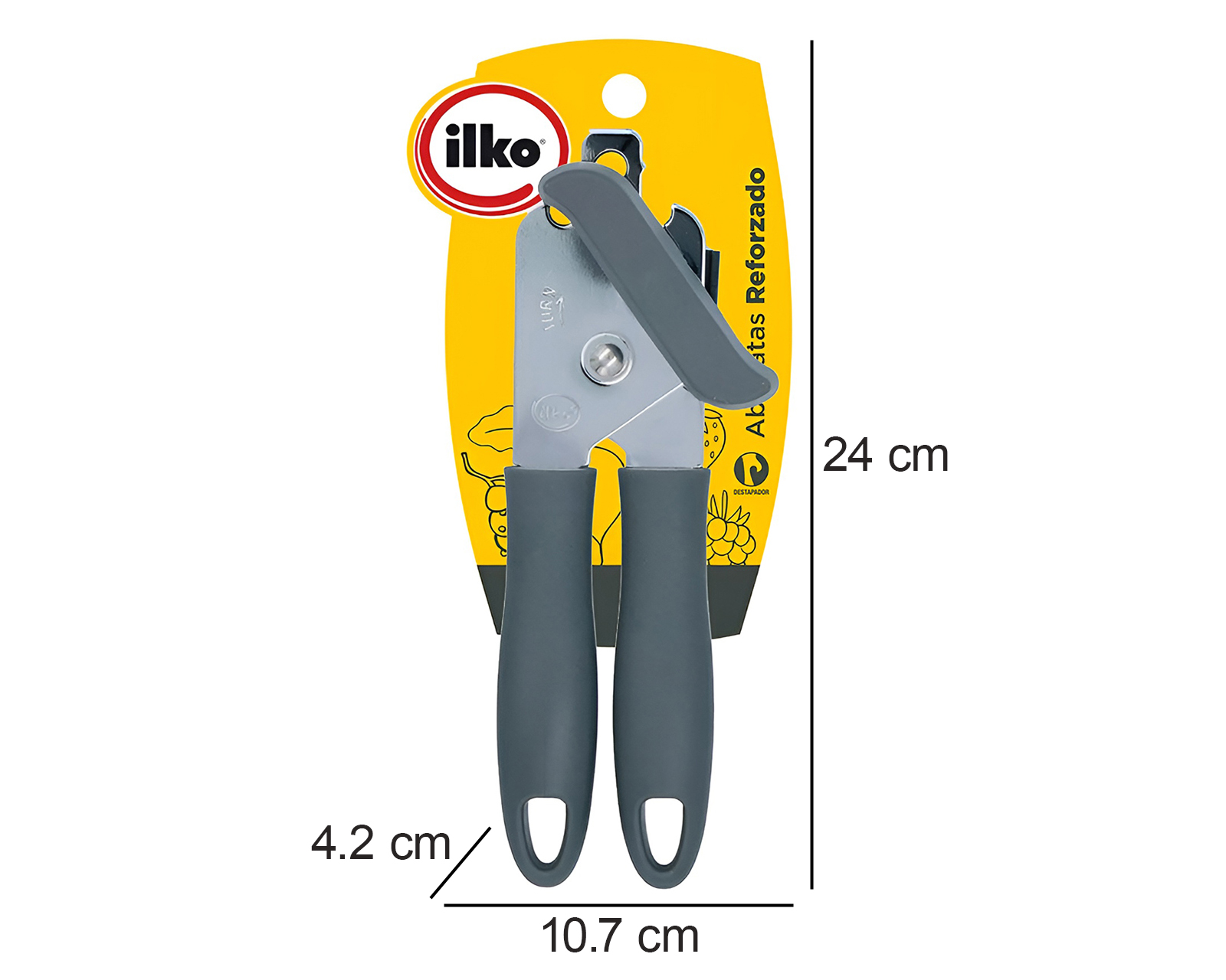 Foto 4 | Foto 4 | Abrelatas de Acero Inoxidable Ilko