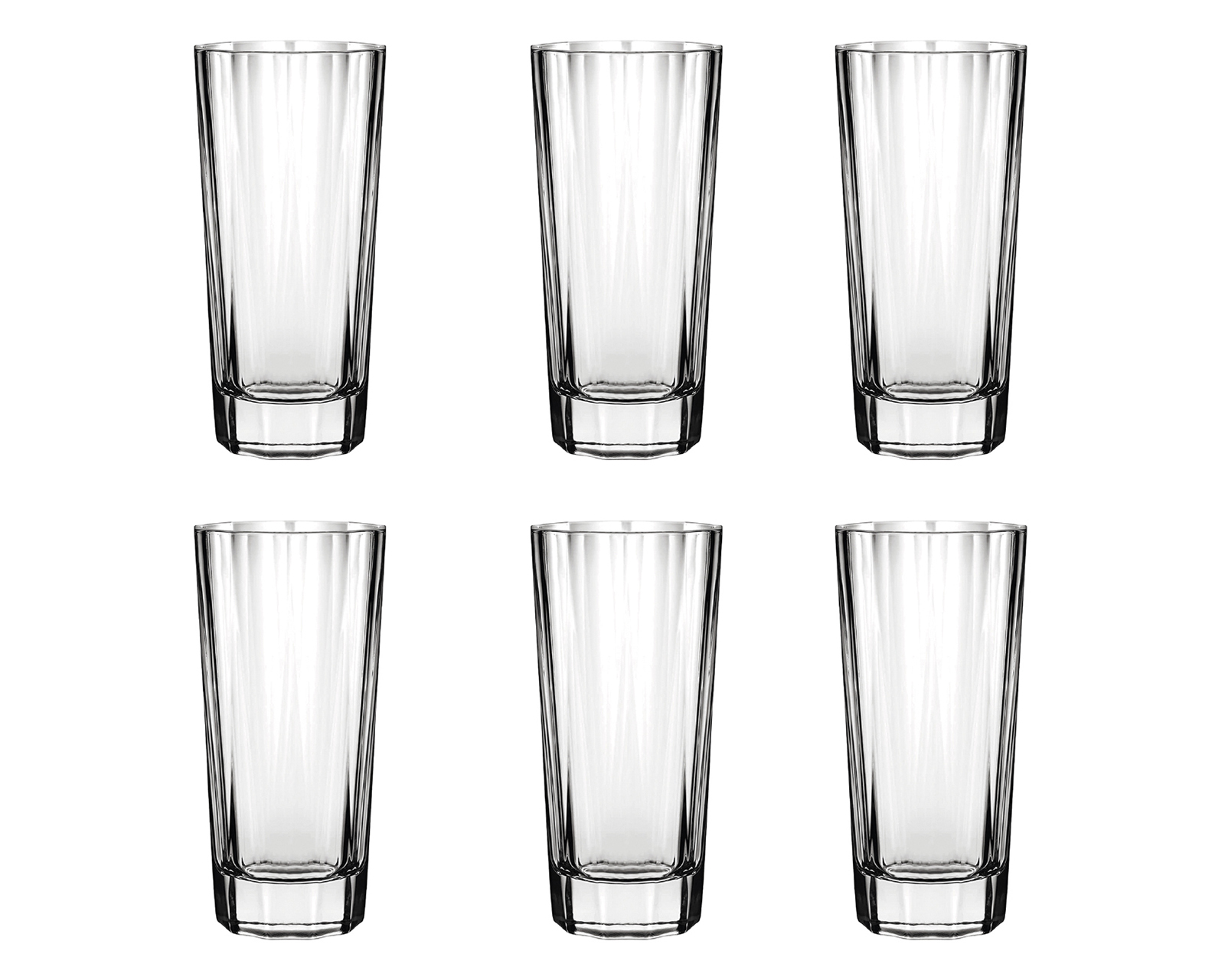Vasos de Vidrio Glazé 330 ml 6 Piezas