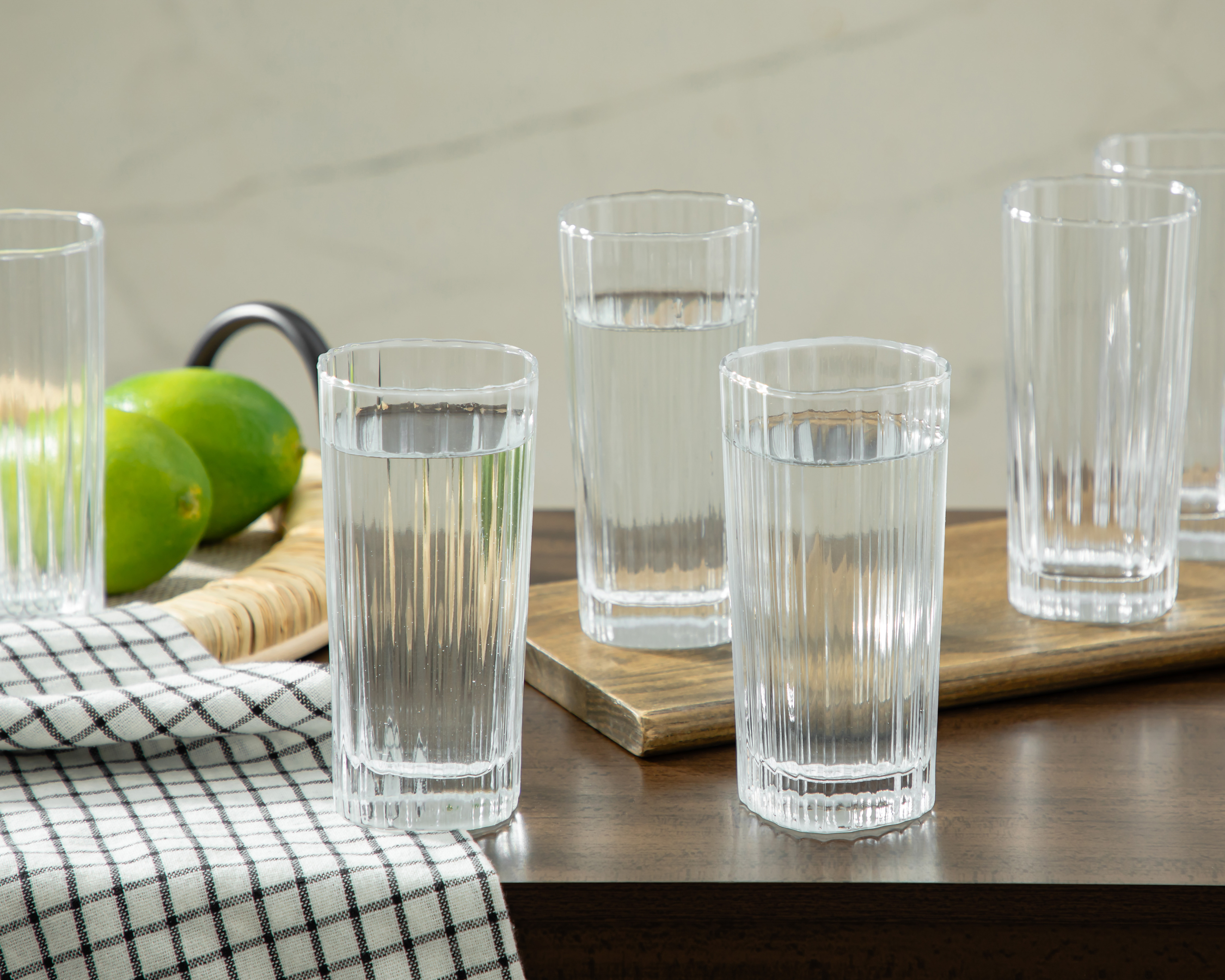 Foto 5 pulgar | Foto 4 | Vasos de Vidrio Glazé 330 ml 6 Piezas