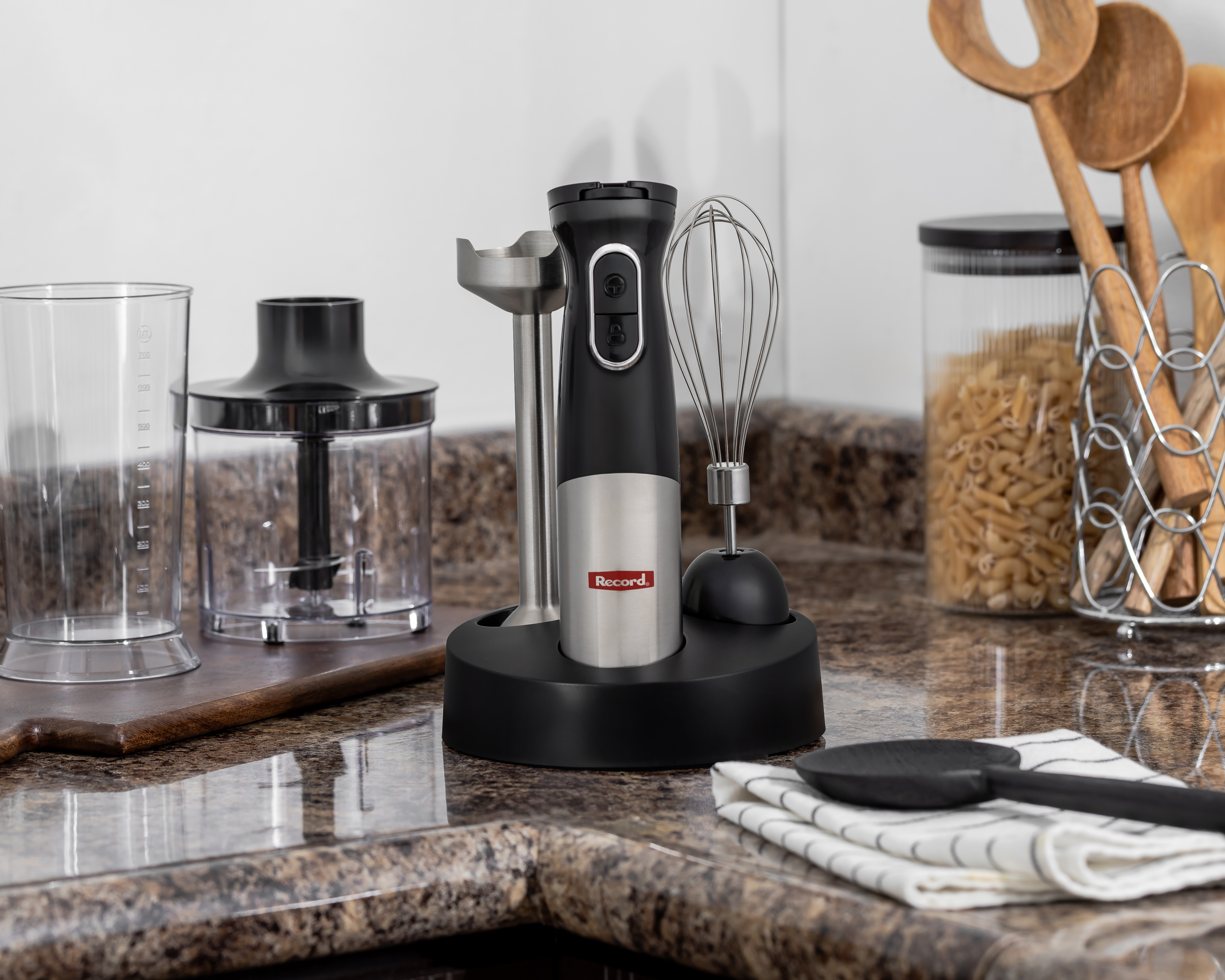 Foto 6 | Foto 6 | Batidora de Inmersión Record 2 Velocidades 5 Accesorios