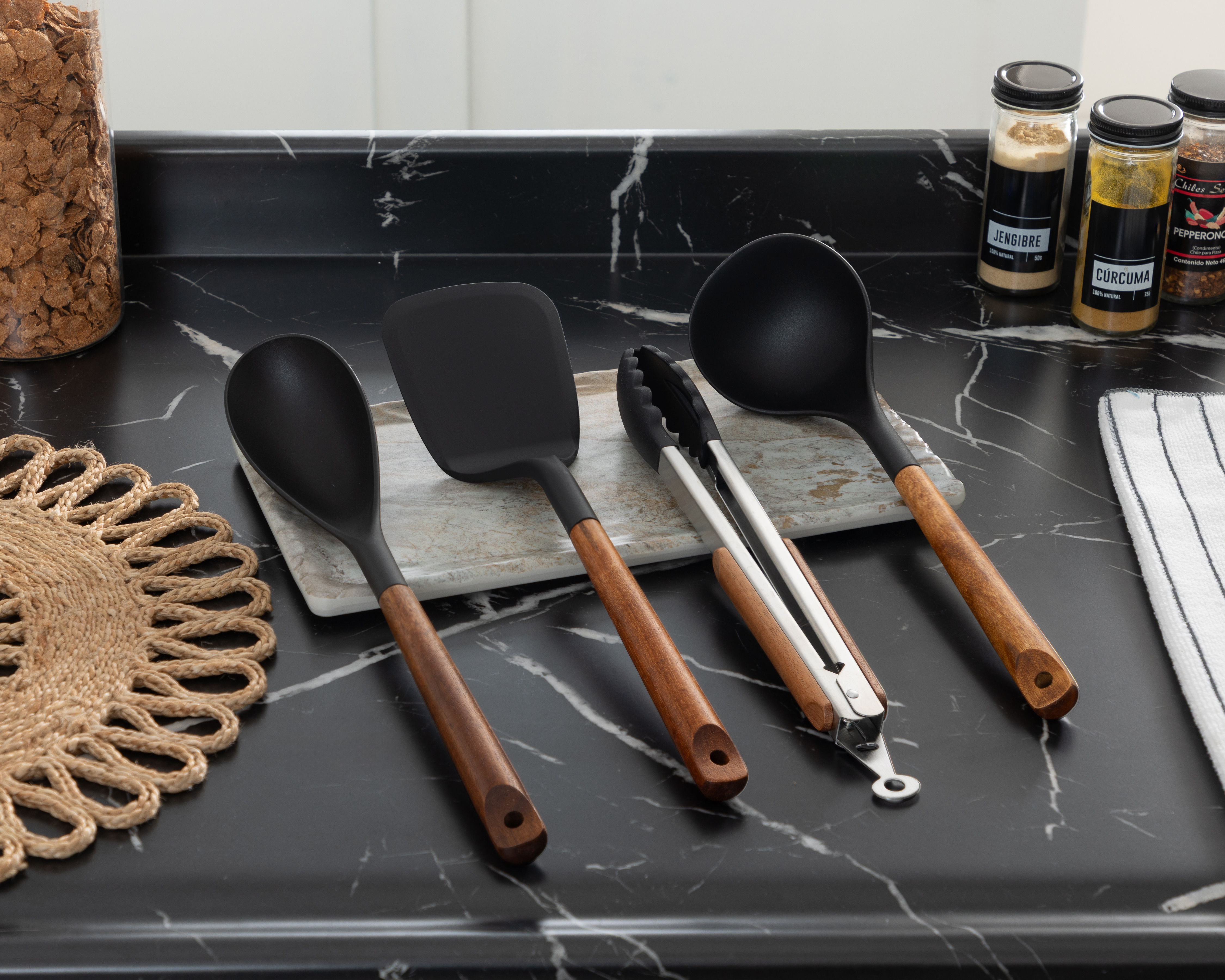 Foto 6 pulgar | Foto 5 | Juego de Utensilios de Cocina Record 4 Piezas