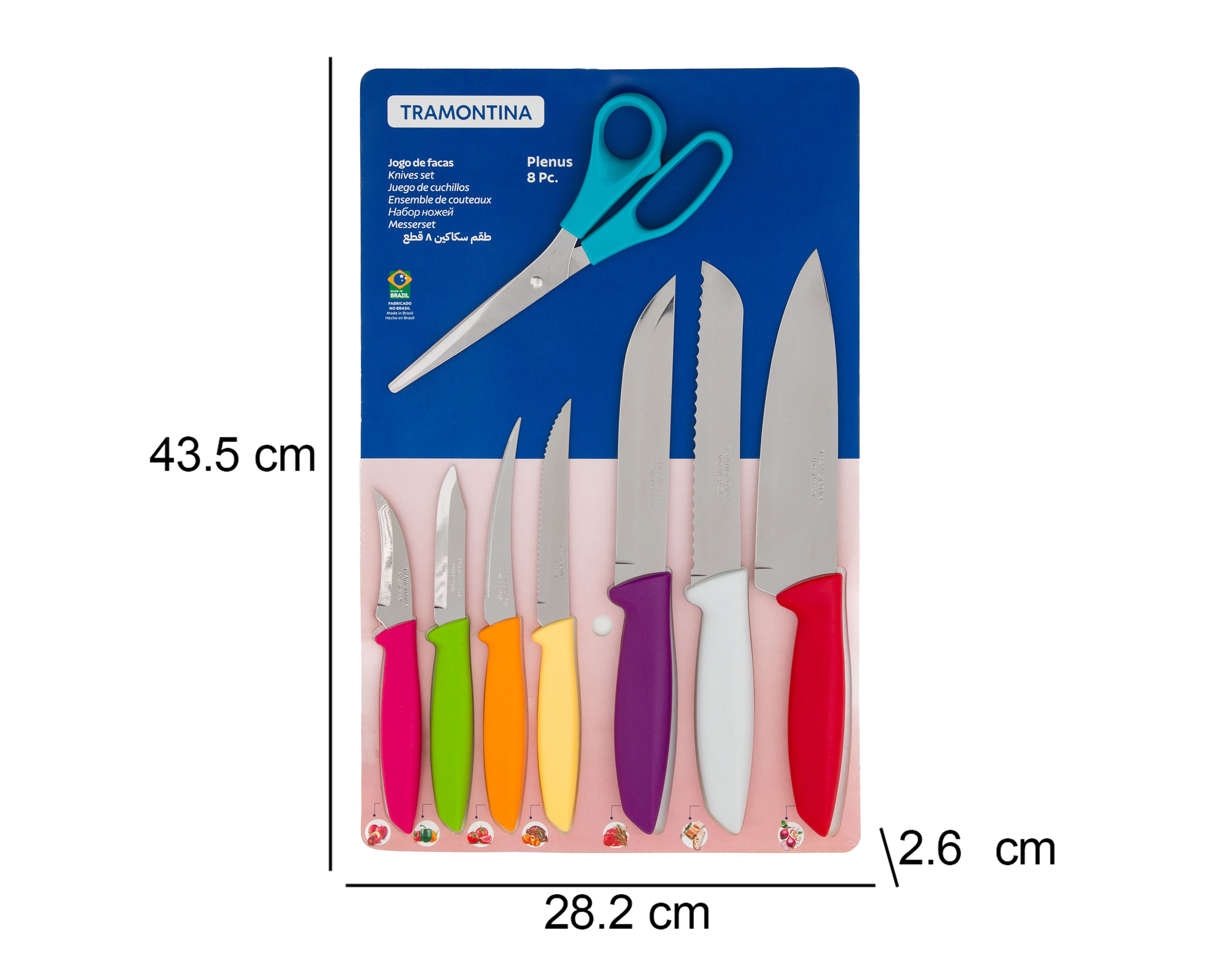 Foto 7 pulgar | Foto 6 | Set de Utensilios de Cocina Tramontina de Acero Inoxidable 8 Piezas