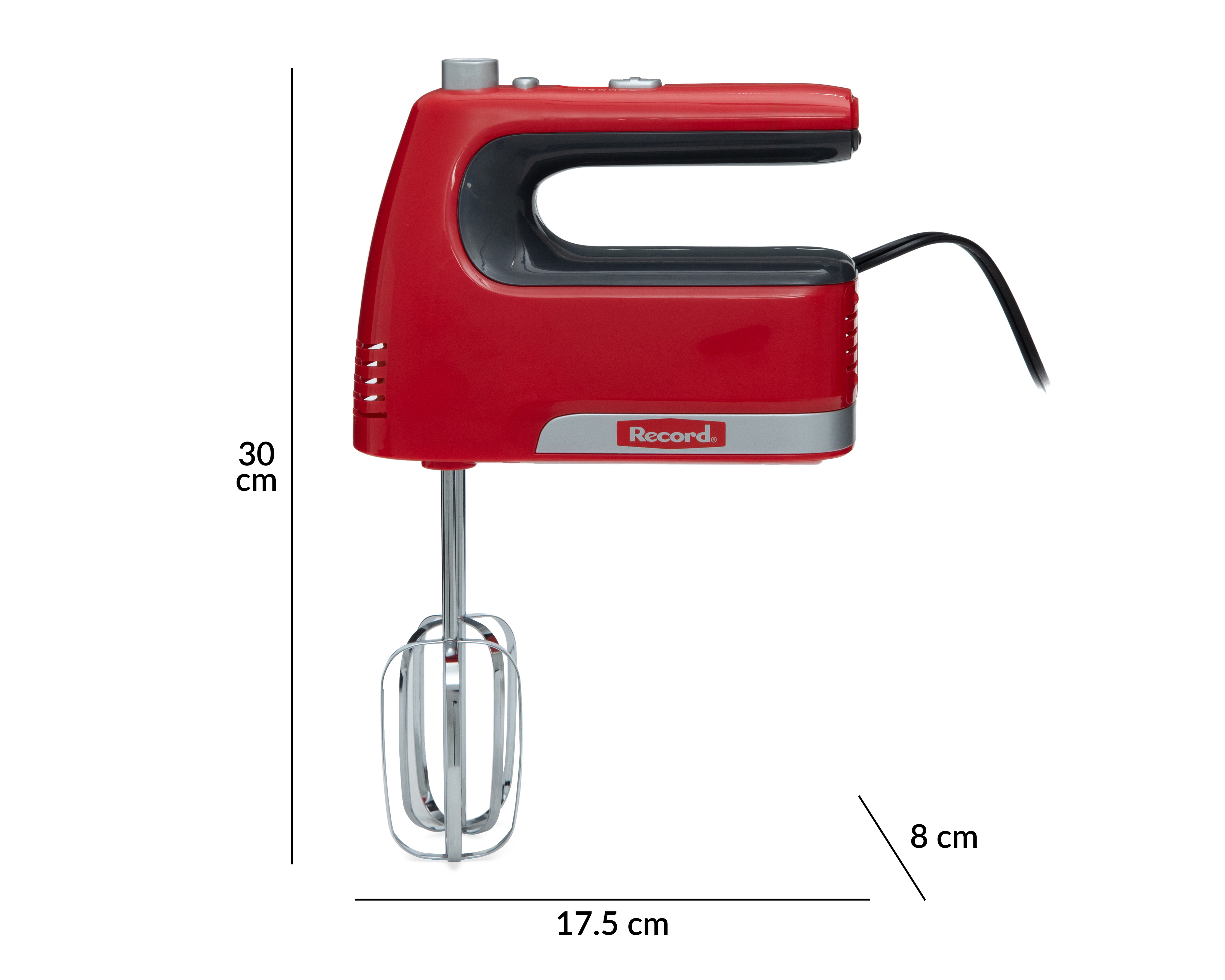 Foto 8 pulgar | Foto 7 | Batidora de Mano Record 5 Velocidades 4 Accesorios