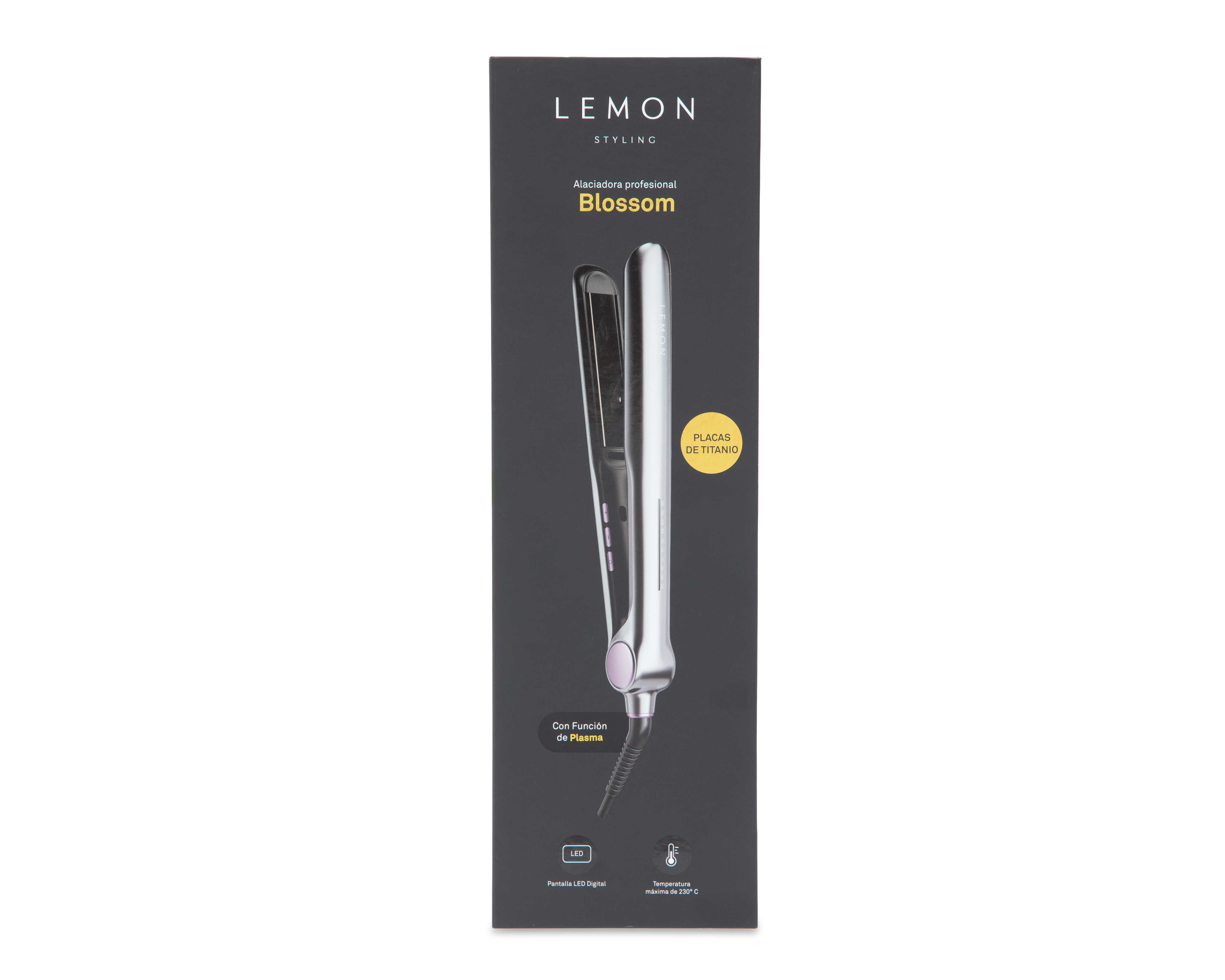Foto 6 pulgar | Foto 5 | Plancha para Cabello Lemon Styling Blossom con Tapete