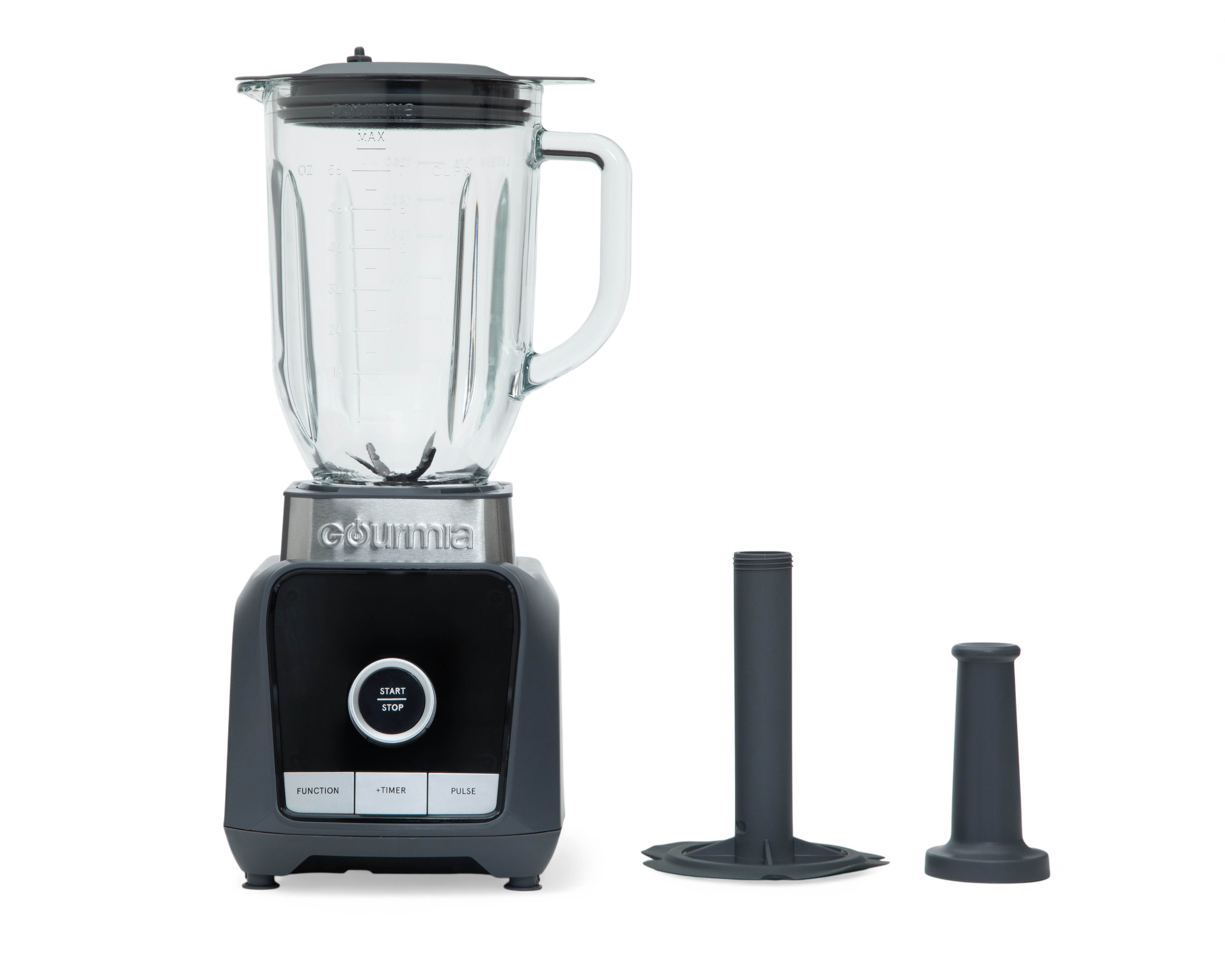 Foto 2 | Foto 2 | Licuadora Gourmia 4 Velocidades con Vaso de Vidrio y Accesorios