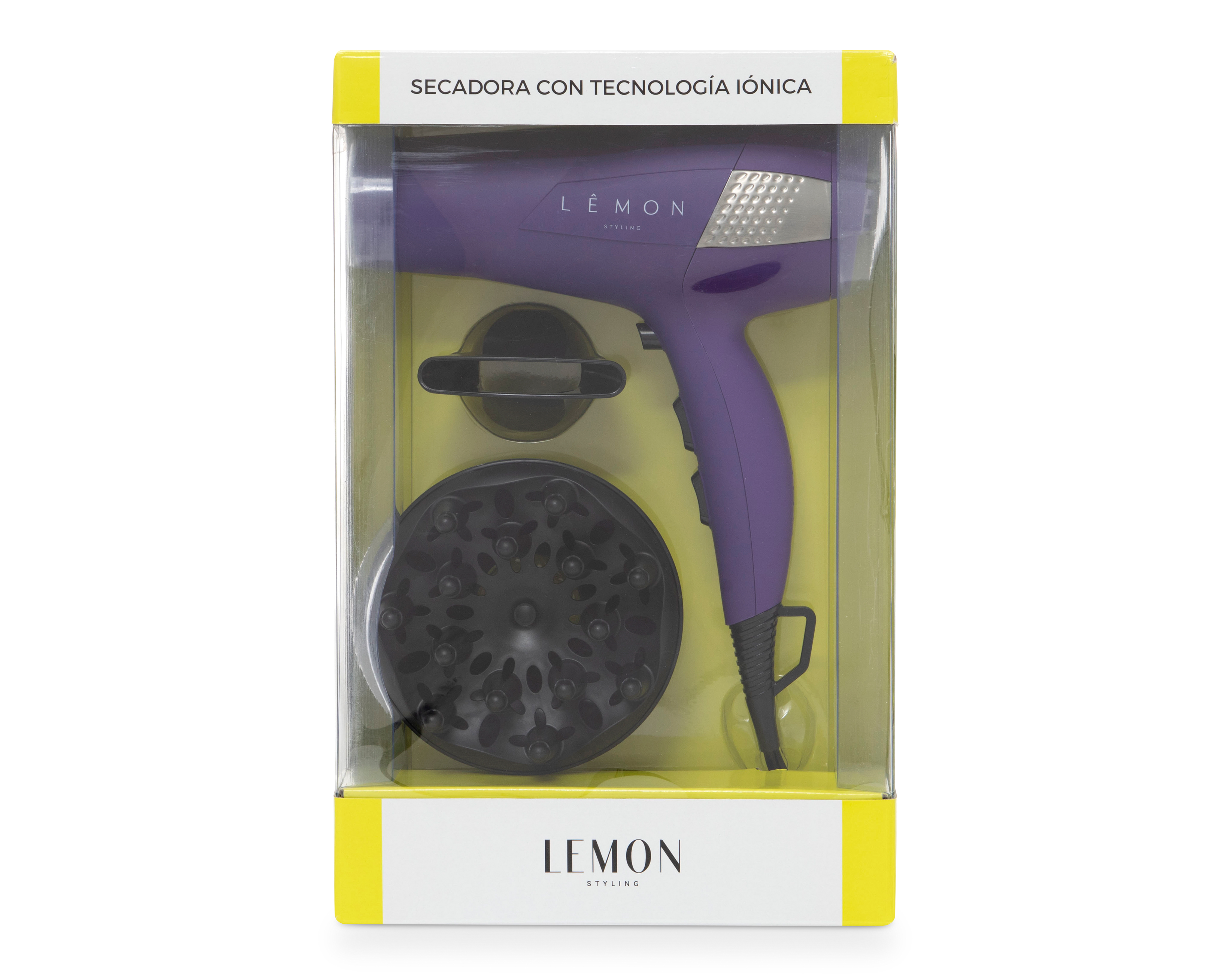 Foto 6 pulgar | Foto 5 | Secadora de Cabello Lemon Styling RCY-118 con Tecnología Iónica