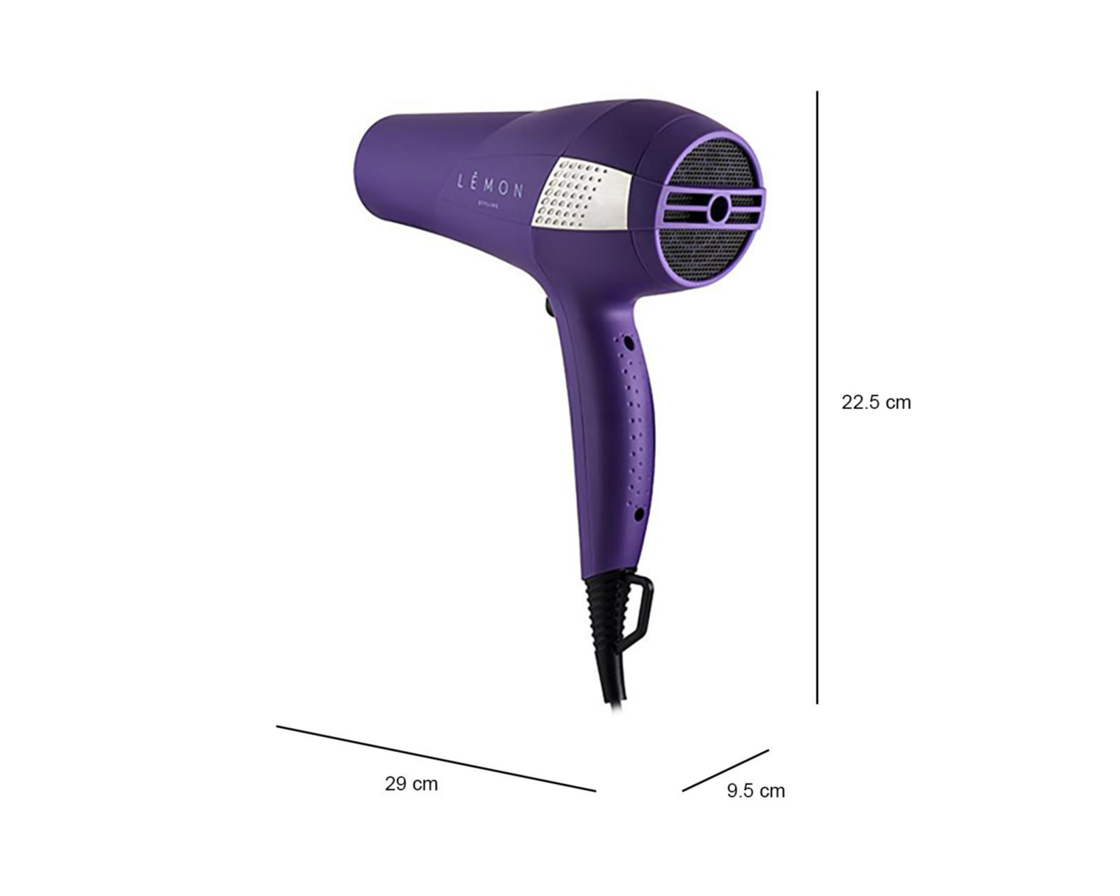 Foto 8 pulgar | Foto 7 | Secadora de Cabello Lemon Styling RCY-118 con Tecnología Iónica