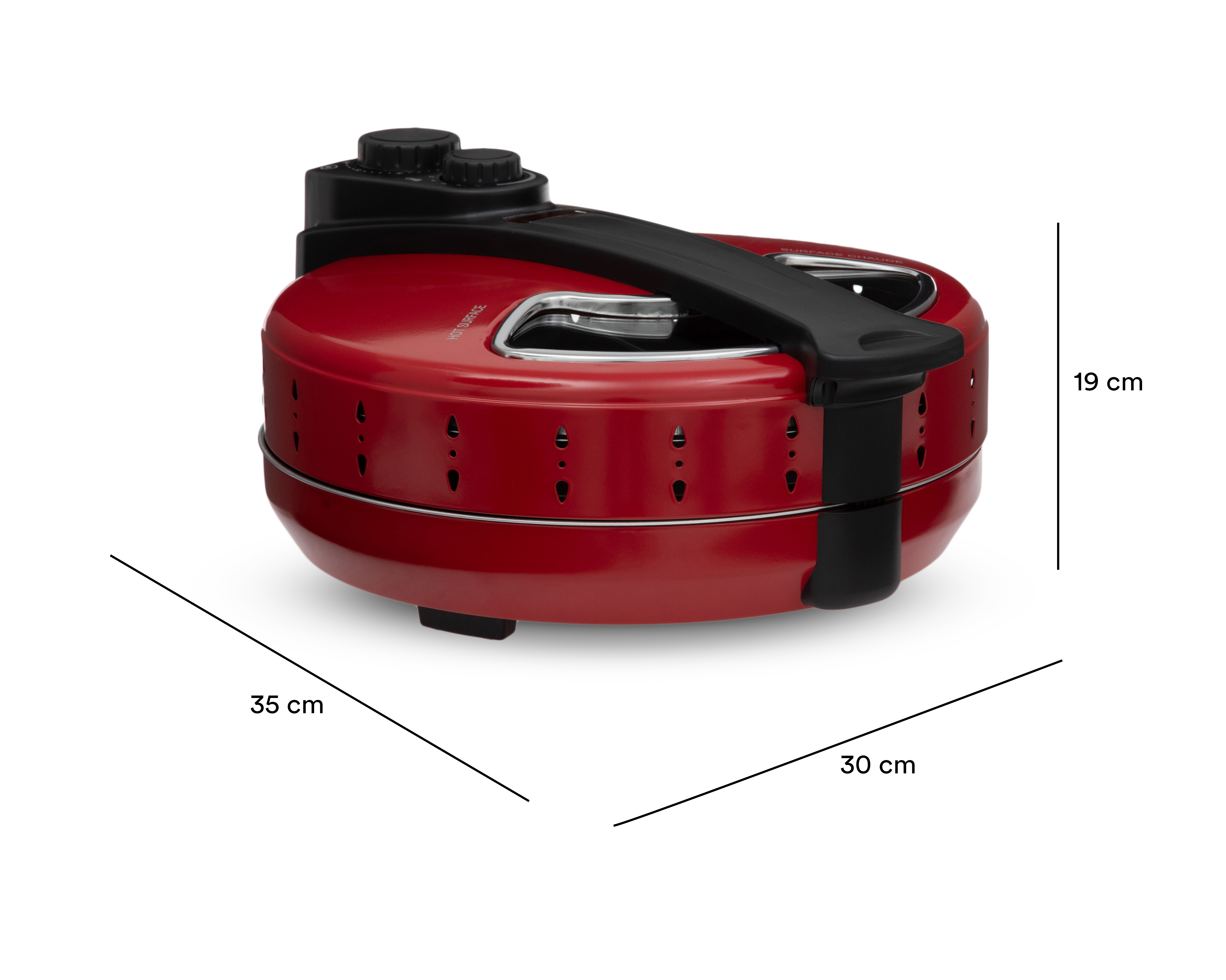 Foto 9 | Foto 9 | Horno Eléctrico para Pizzas Hamilton Beach 12 Pulgadas