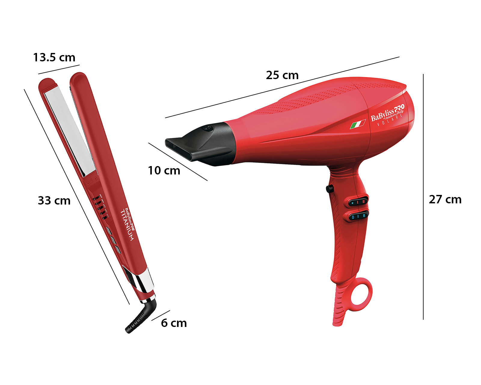 Foto 9 pulgar | Foto 8 | Combo de Secadora y Plancha para el Cabello BaBylissPRO KBFRY130 Volare V1 Nano Titanium