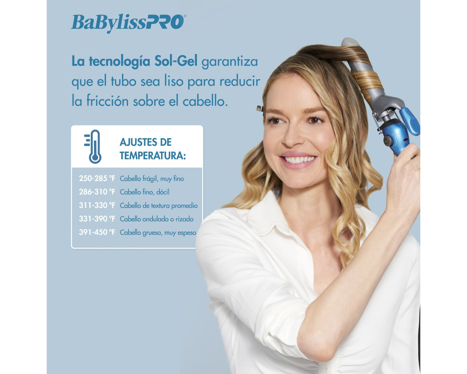 Foto 7 | Foto 7 | Tenaza para Cabello Babyliss BABNT5100SES Azul