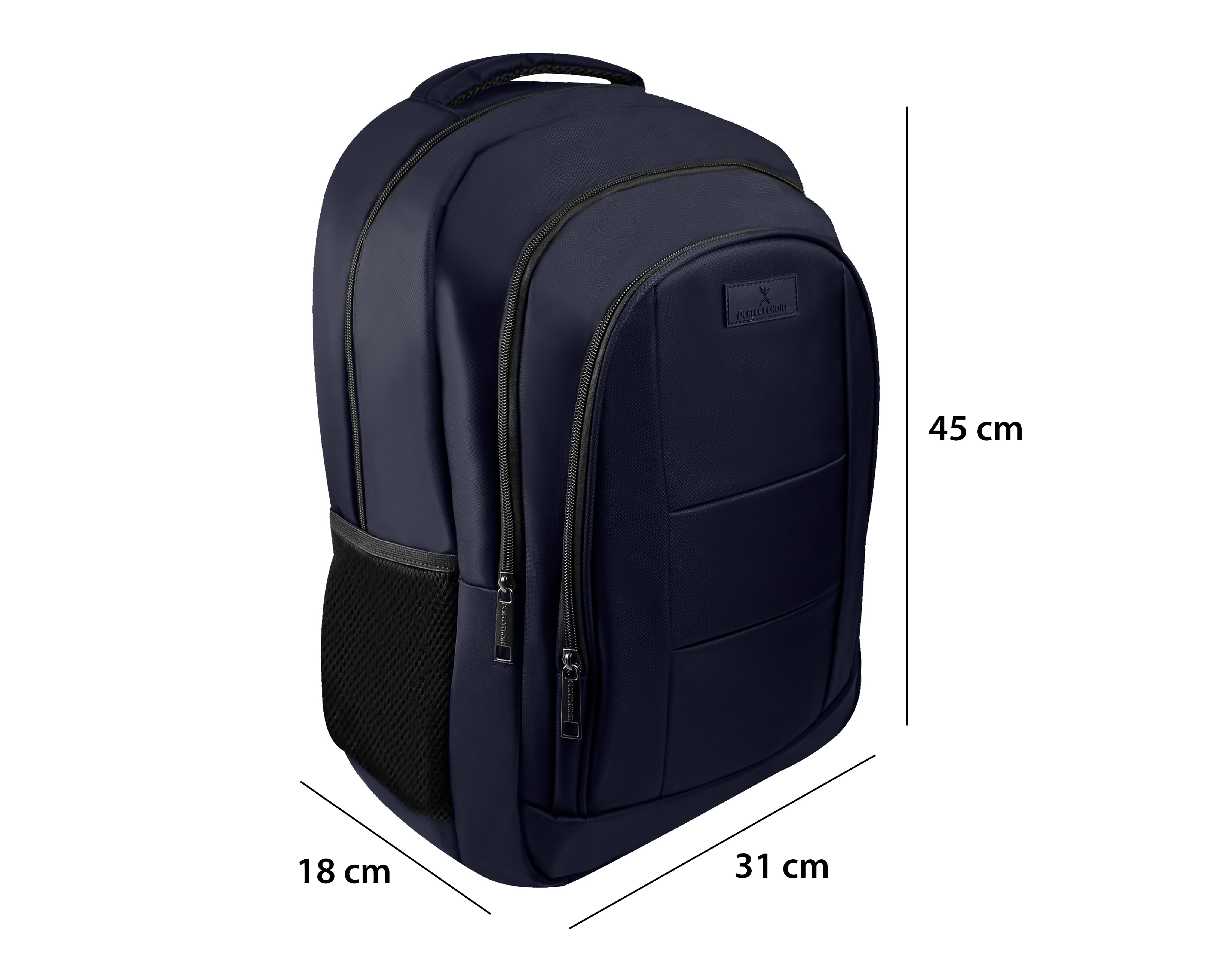 Foto 6 | Foto 6 | Mochila para Laptop Perfect Choice Comfort 17 Pulgadas Azul Marino