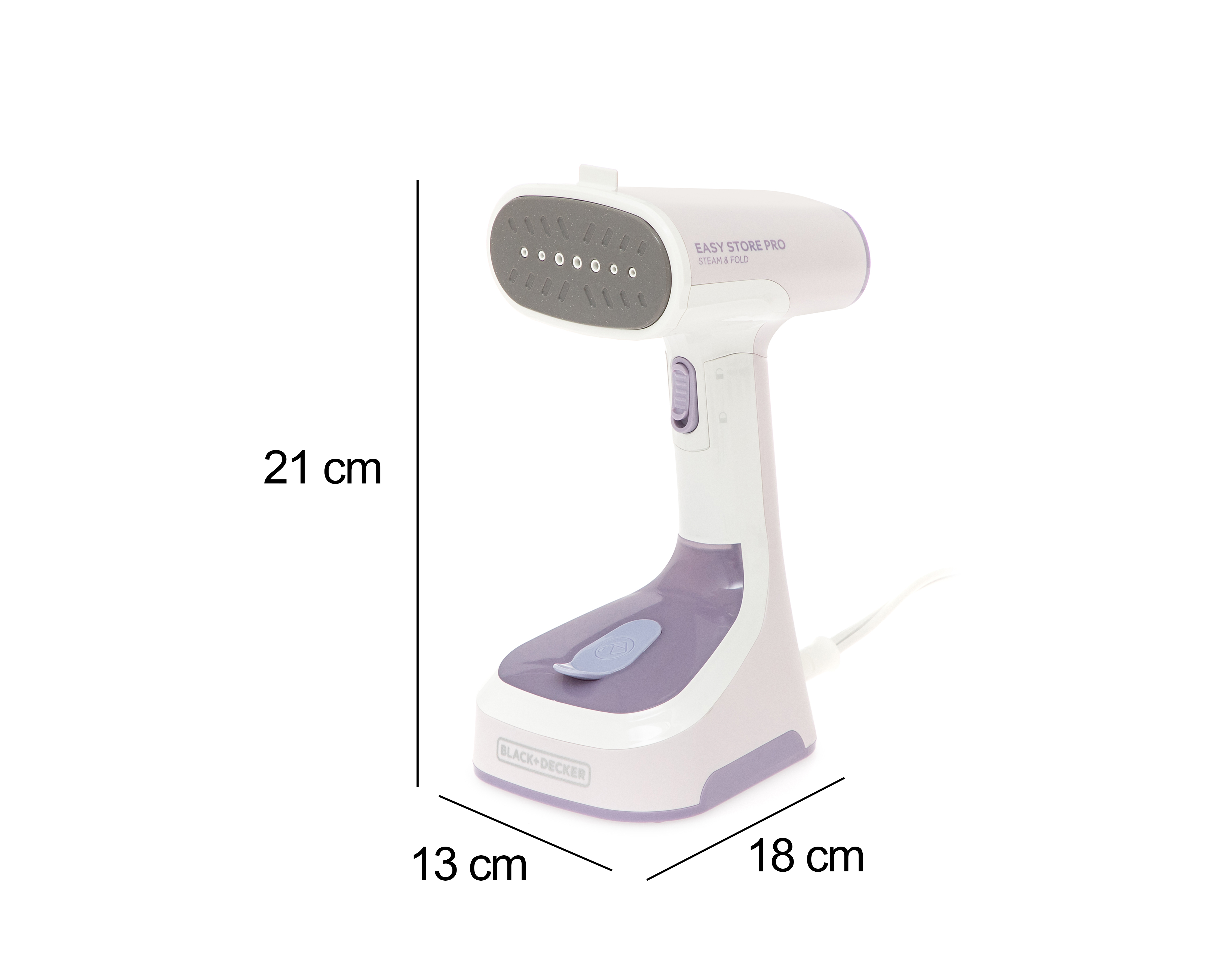 Foto 10 pulgar | Foto 9 | Plancha de Vapor Portátil Black+Decker Easy Store Pro Steam & Fold 150 ml