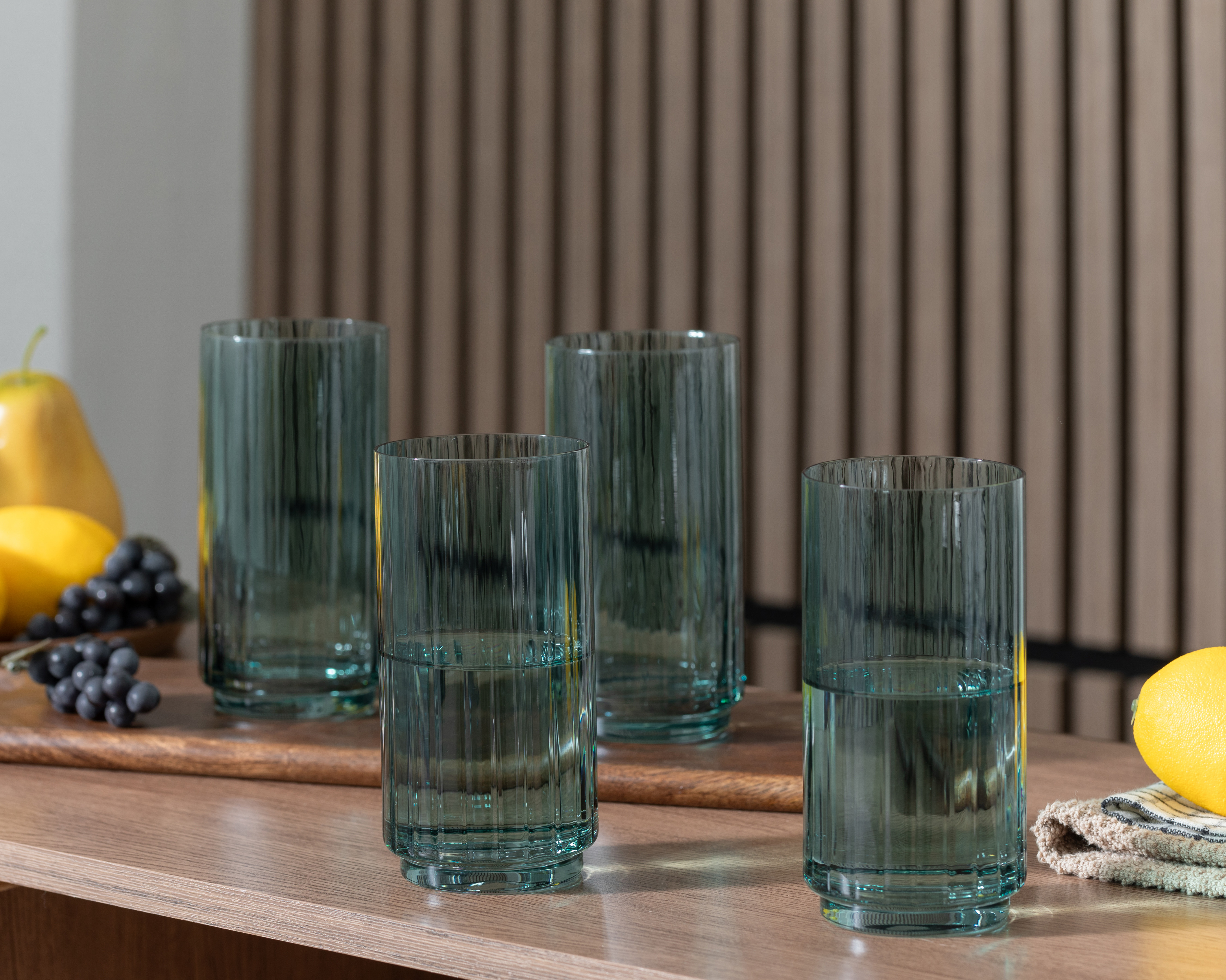 Foto 3 | Foto 3 | Vaso de Vidrio Starhaus 480 ml 4 Piezas