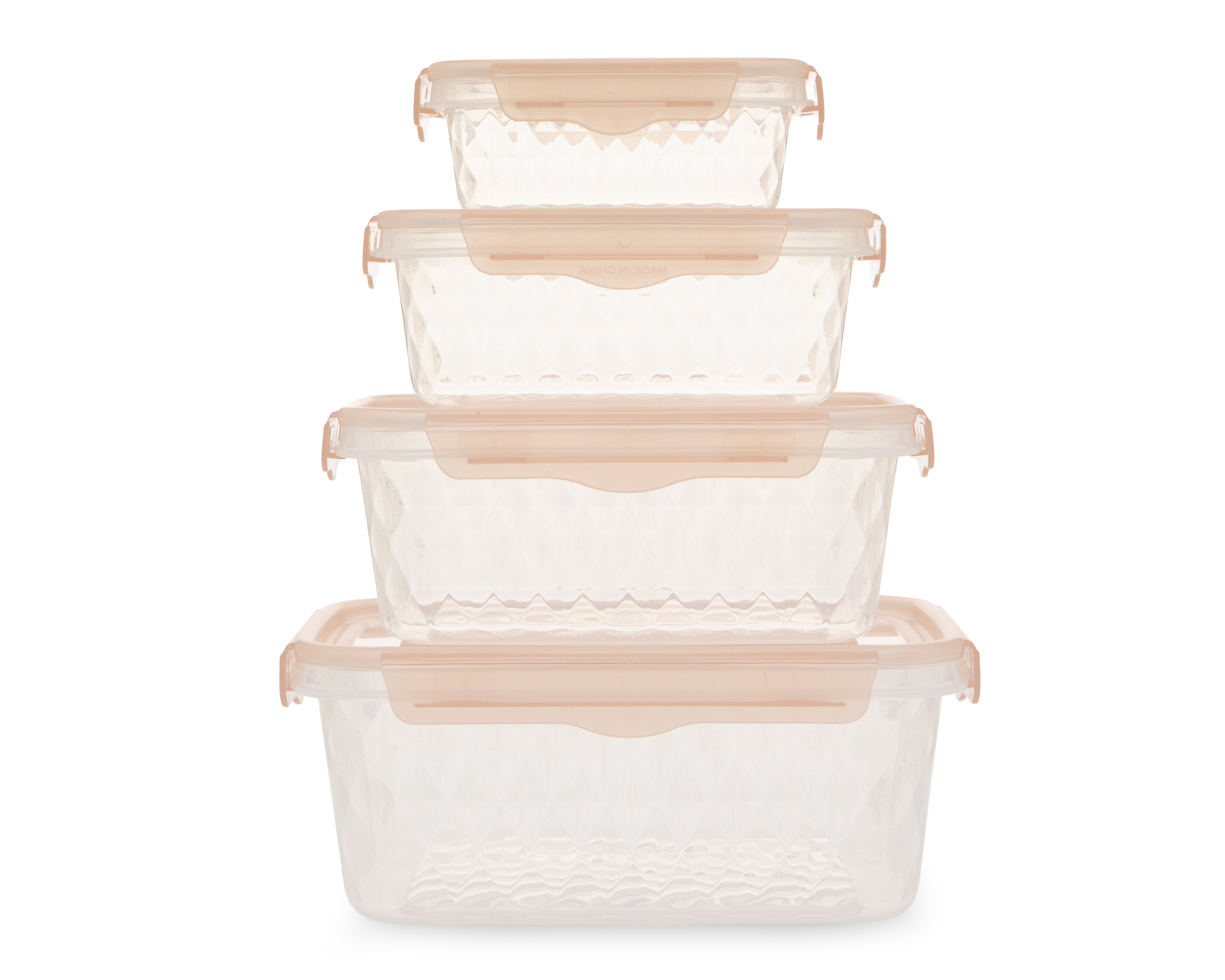 Foto 1 | Foto 1 | Contenedor de Plástico +Simple 4 Piezas