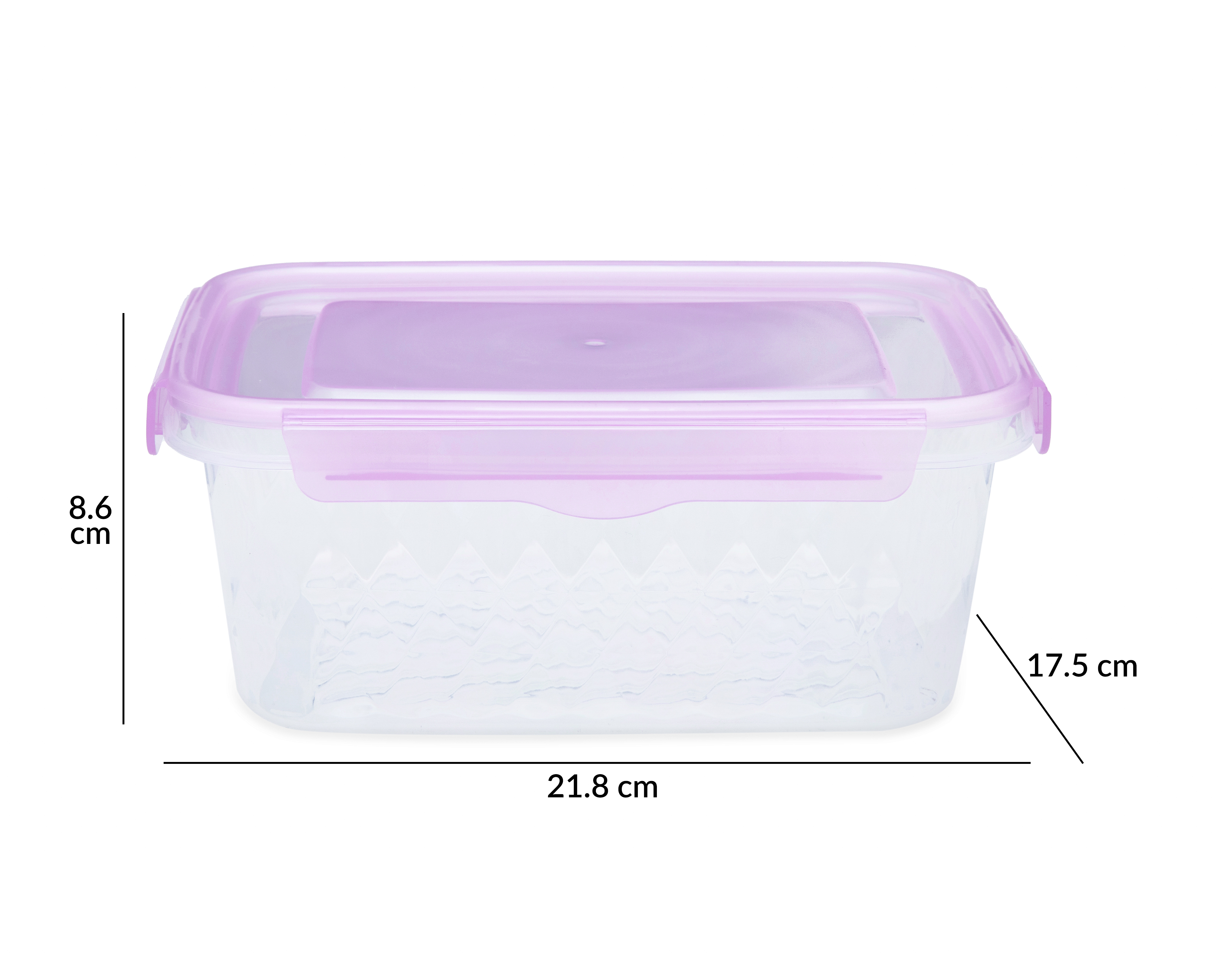 Foto 5 | Foto 5 | Contenedor de Plástico +Simple 4 Piezas