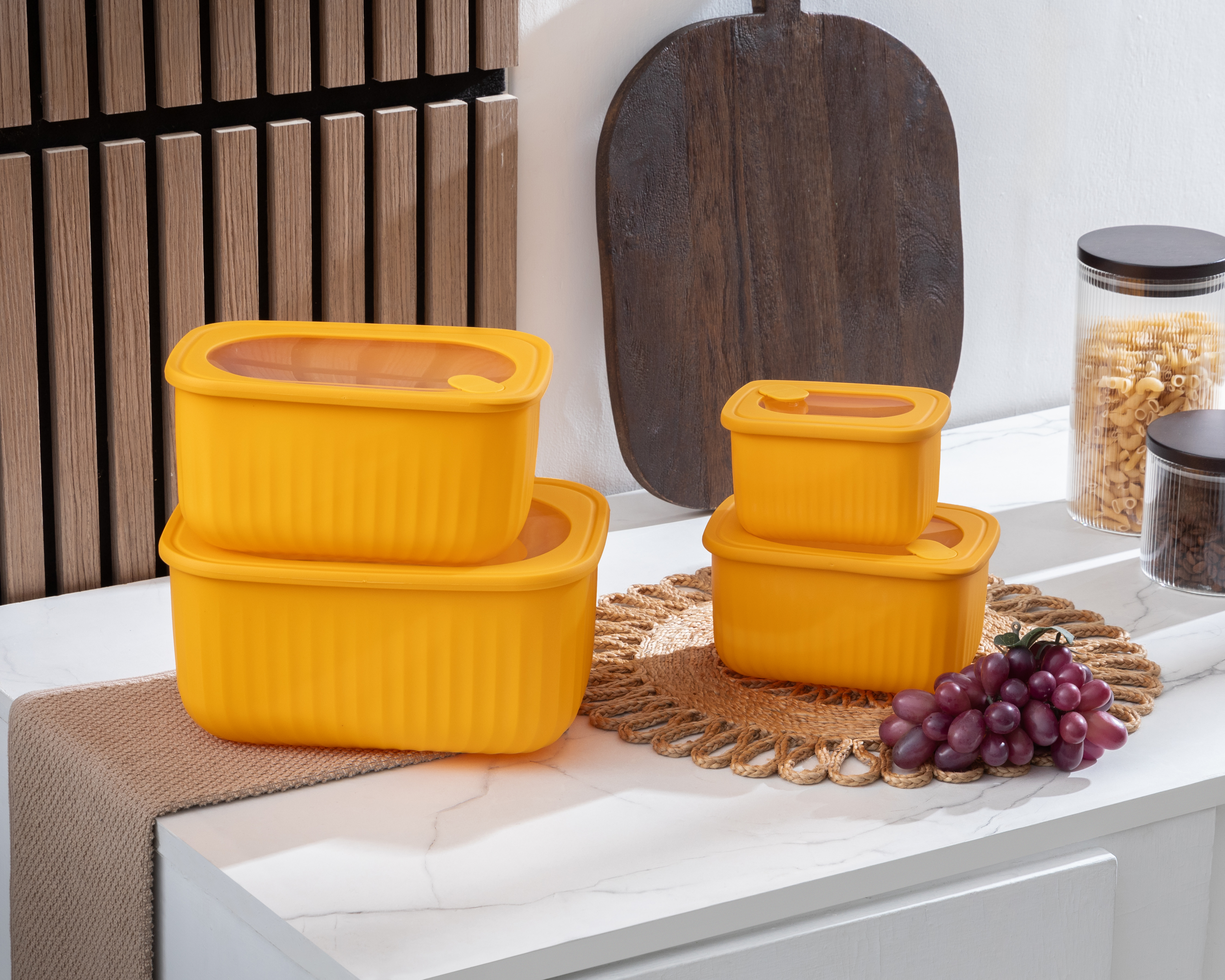 Foto 4 | Foto 4 | Contenedor de Plástico +Simple 4 Piezas