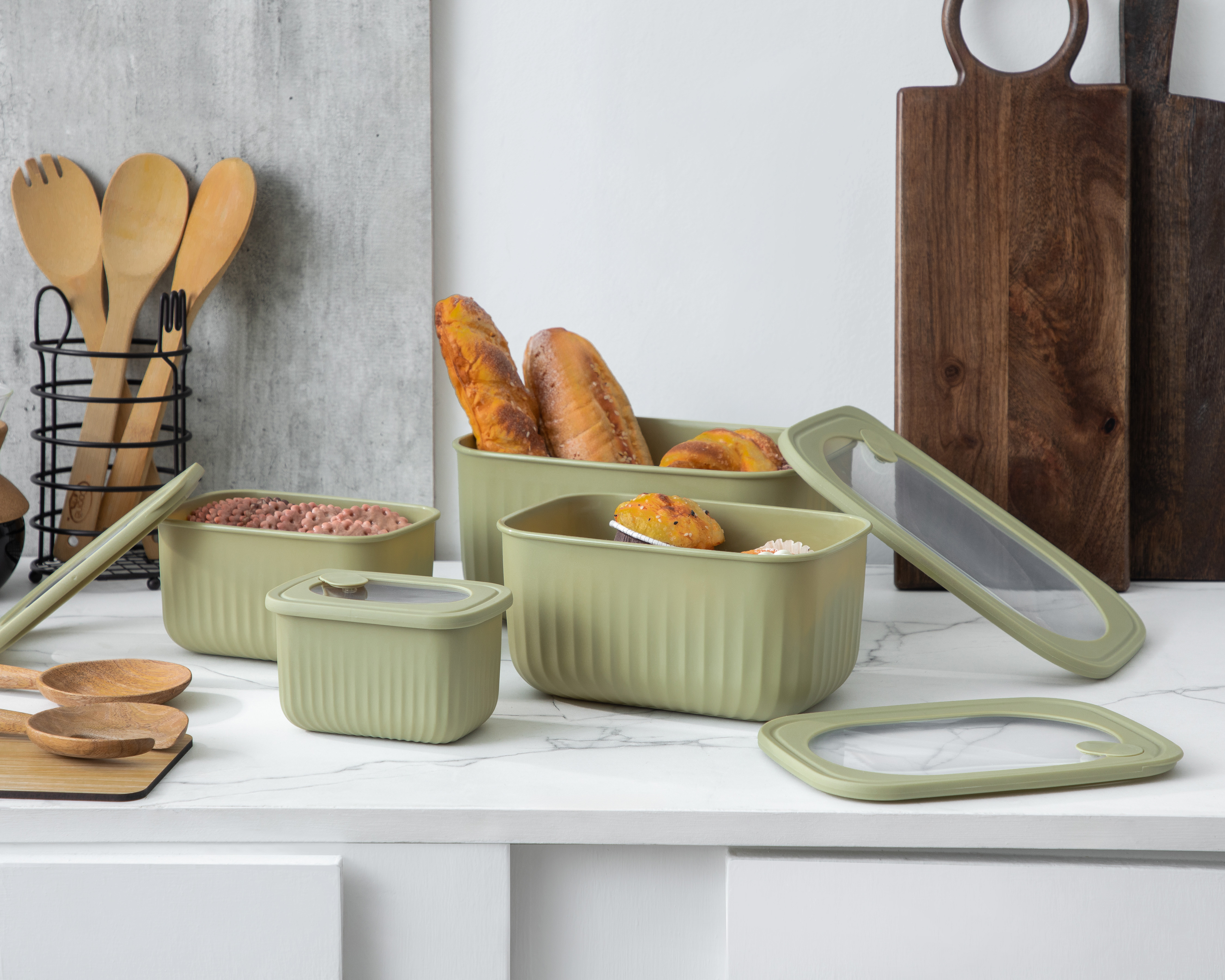 Foto 5 pulgar | Foto 4 | Contenedor de Plástico +Simple 4 Piezas